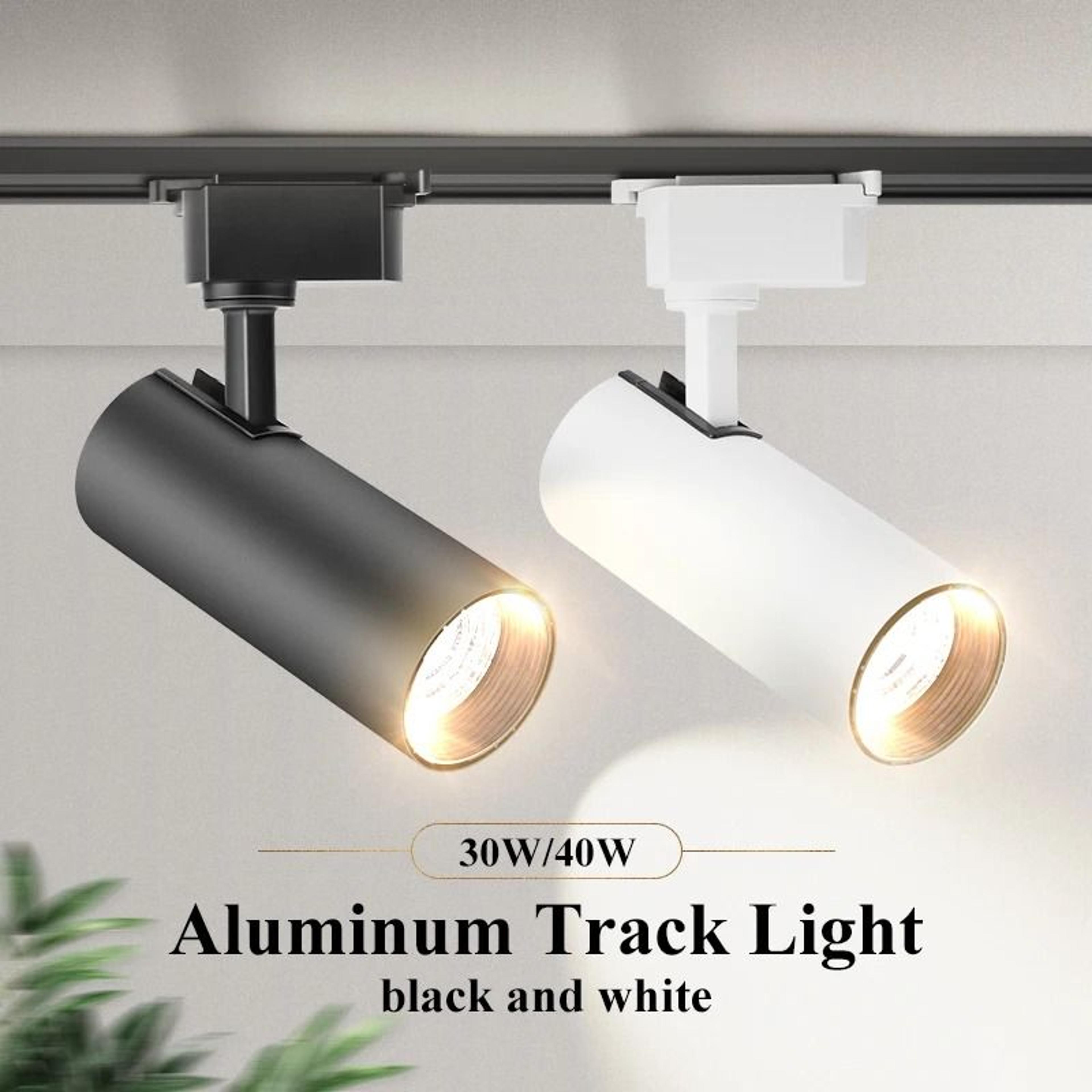led track light set spotlight track lamp 220v shop rail 30w spot lights clothing store luminaire