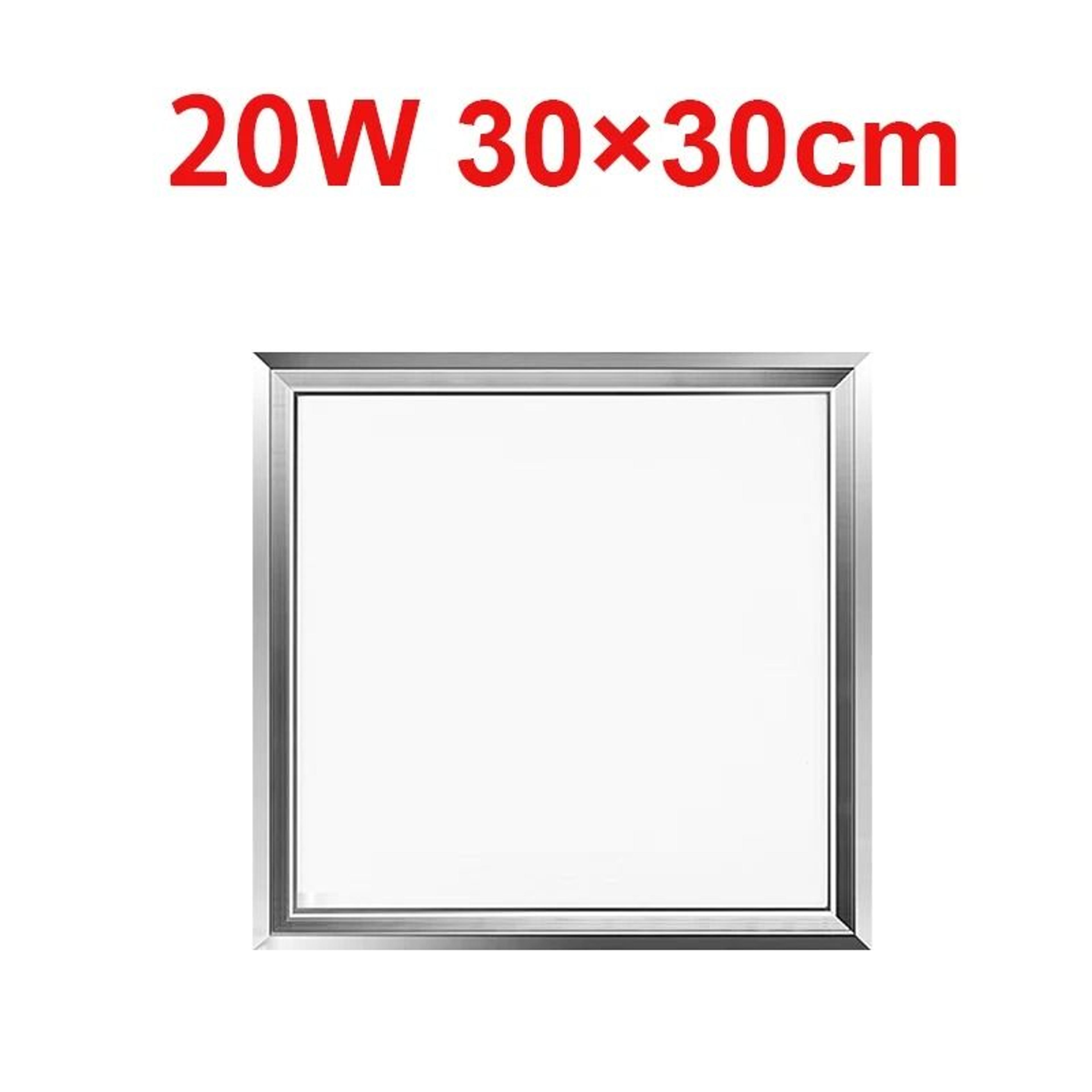 LED Panel Light 20W 118x118 Inch Indoor Ceiling Lighting 220V Ultra Thin Square Surface Mounted 7