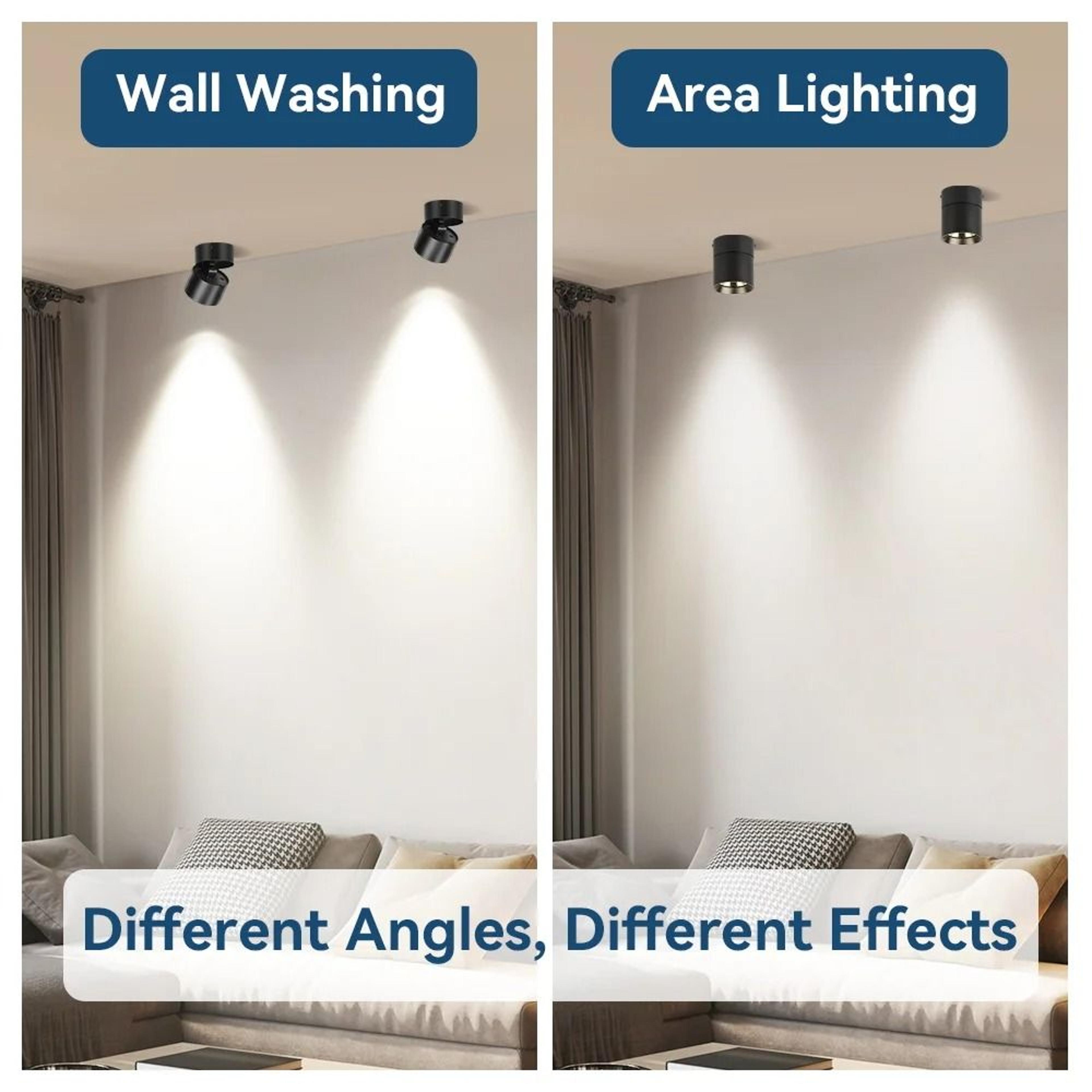 Modern LED Ceiling Spotlight 220V Surface Mount Downlight Bedroom Living Room Fixture 4