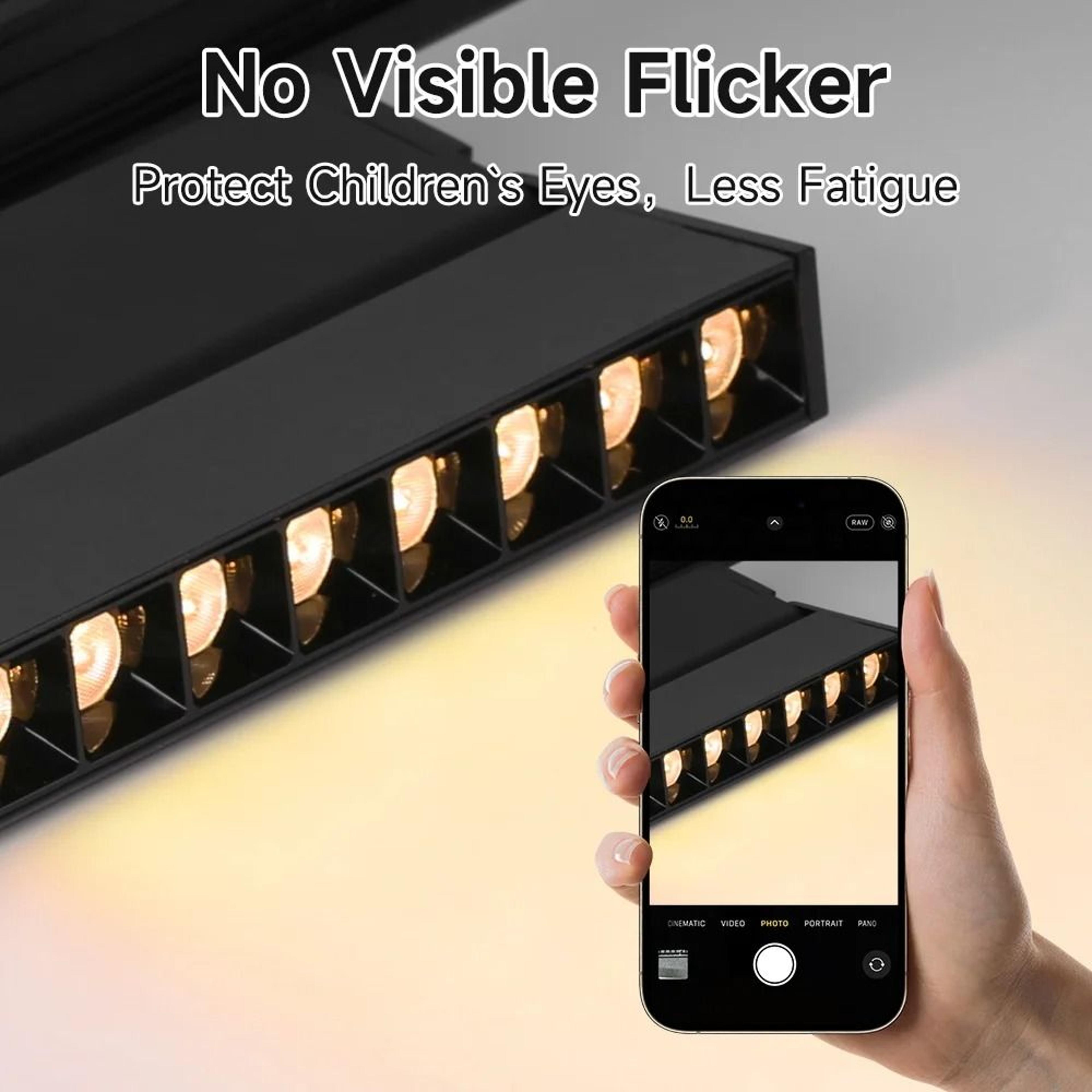 Adjustable Foldable LED Track Spotlight 85 To 265V Rail Lamp 10W 20W Ceiling Fixture Living Room Ga 4