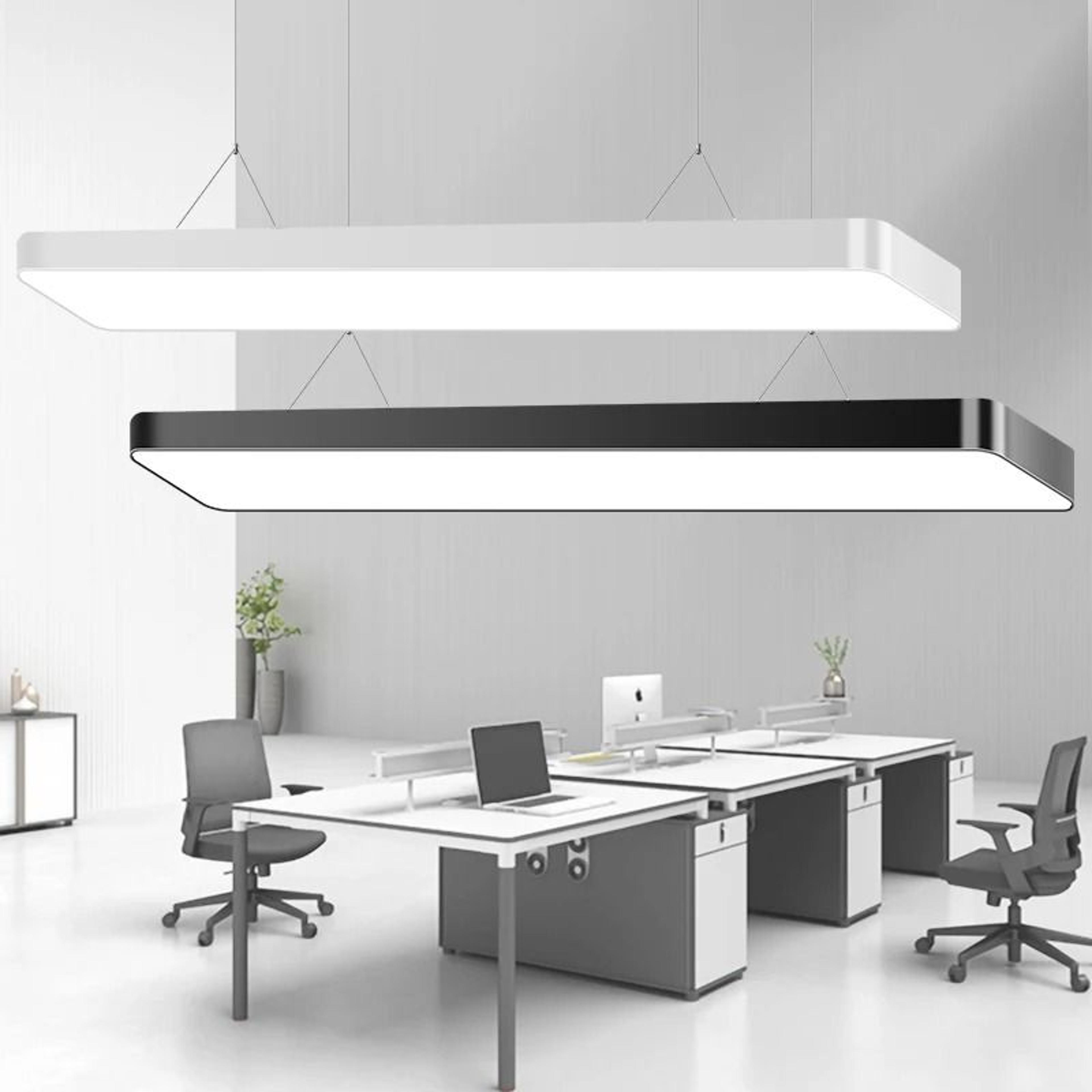 Linear LED Pendant Bar Chandelier 472 Inch 185 To 265V Hanging Ceiling Light Dining Room Office 4