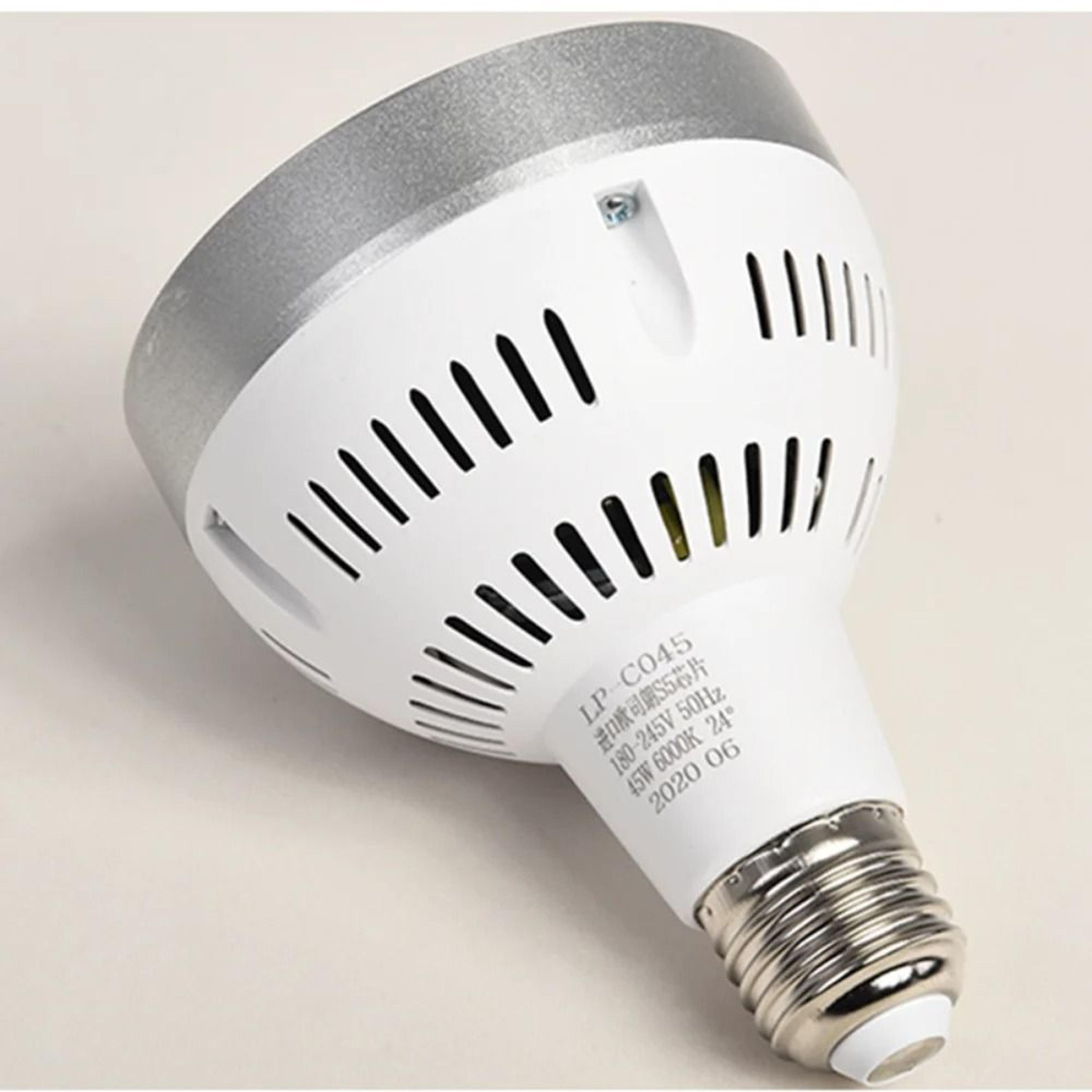 High Power LED Par30 Spotlight Bulb 35W 45W Universal Screw Base Track Flood Light Fixture 4