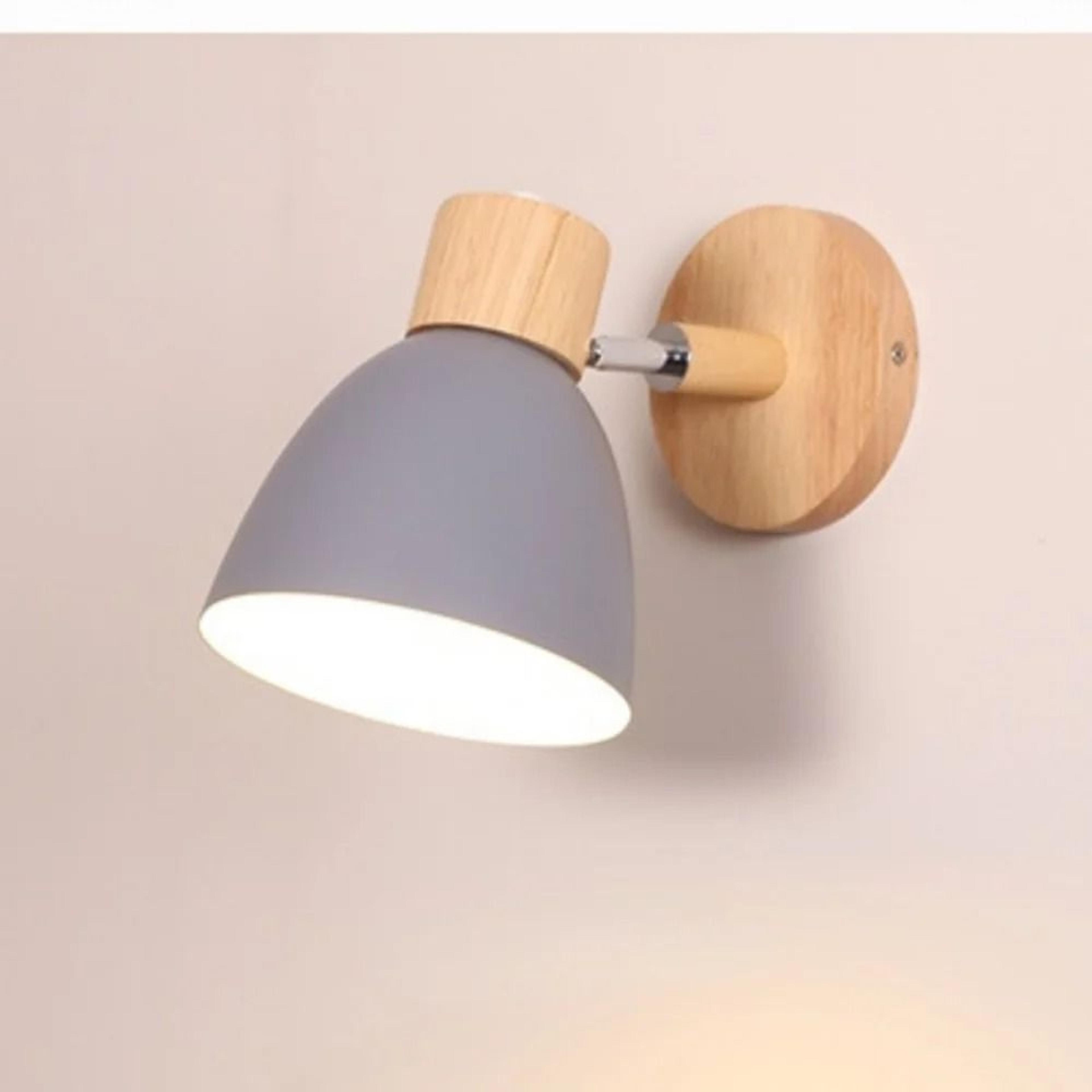 Minimalist Macaron Nordic Wall Sconce Adjustable Swivel Head Bedside Reading Light Fixture 4