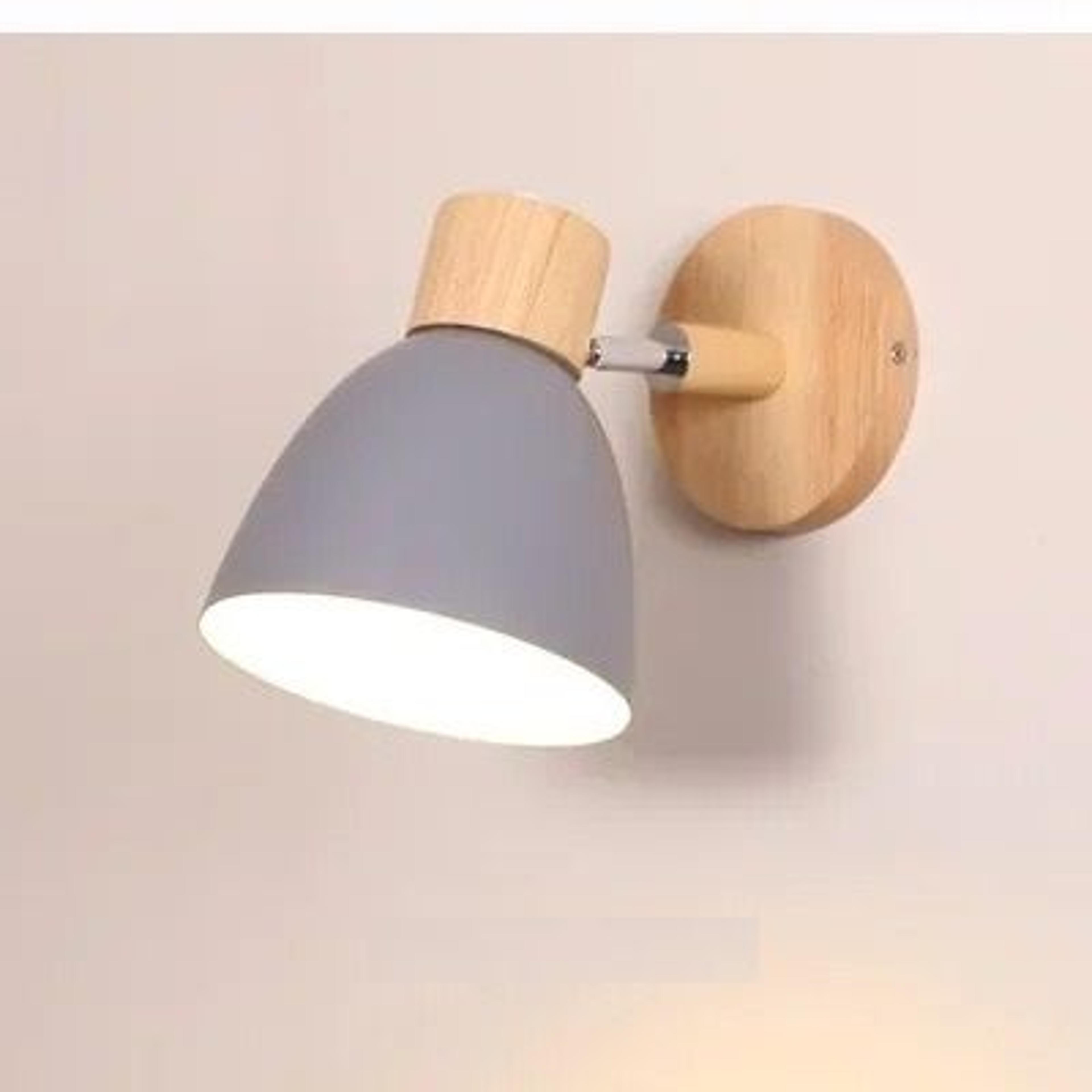 Minimalist Macaron Nordic Wall Sconce Adjustable Swivel Head Bedside Reading Light Fixture 6