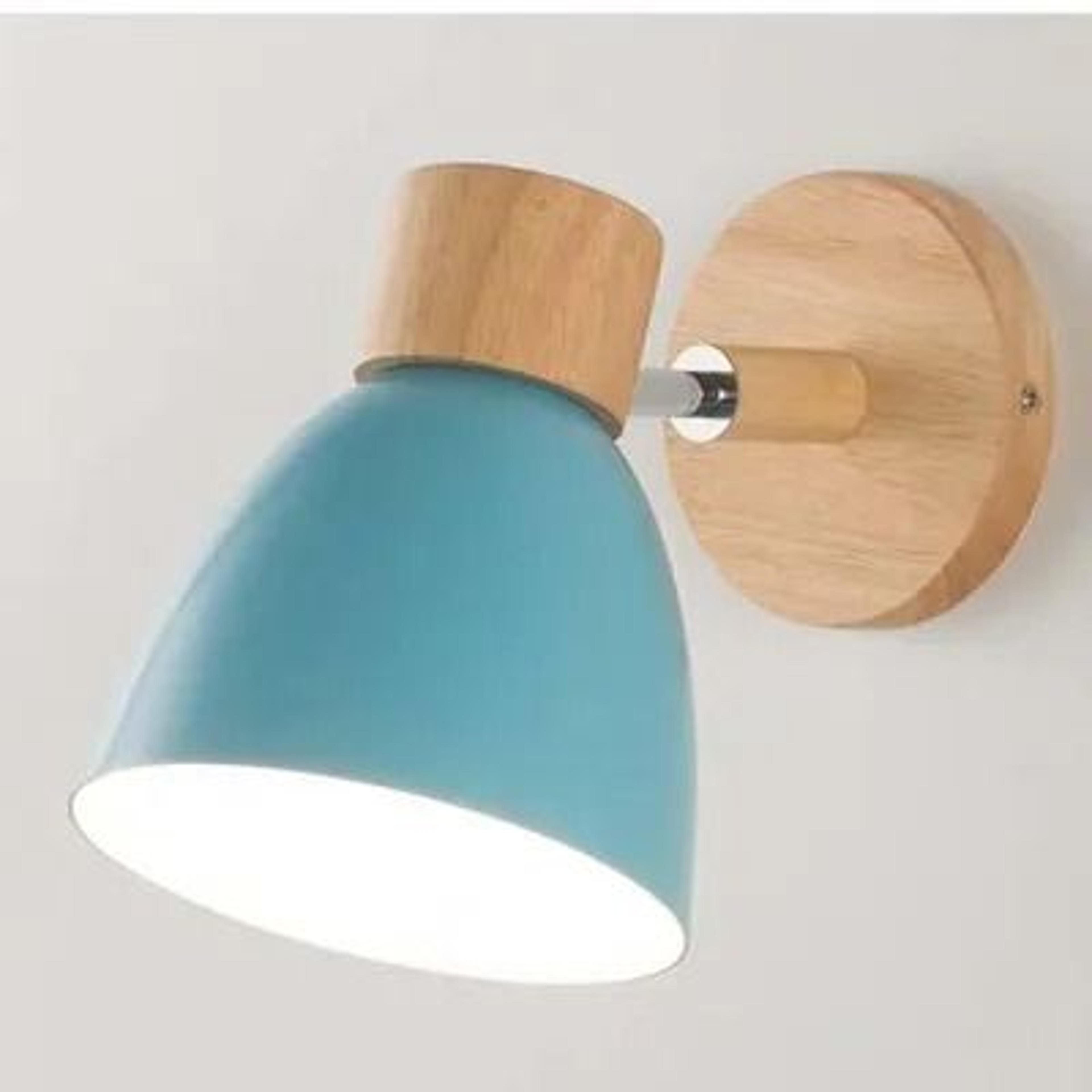 Minimalist Macaron Nordic Wall Sconce Adjustable Swivel Head Bedside Reading Light Fixture 11