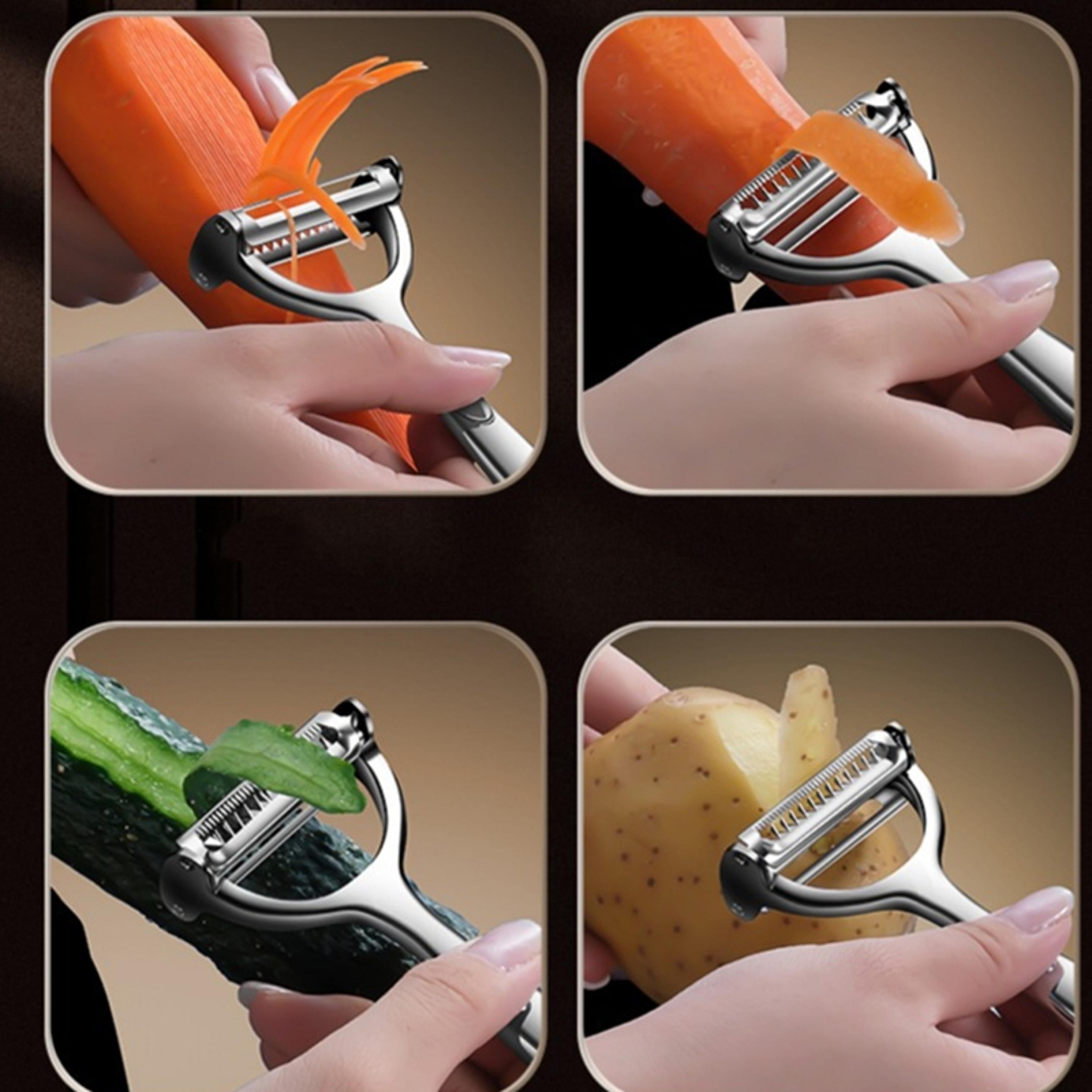 Stainless Steel Vegetable Peeler And Carrot Grater 5