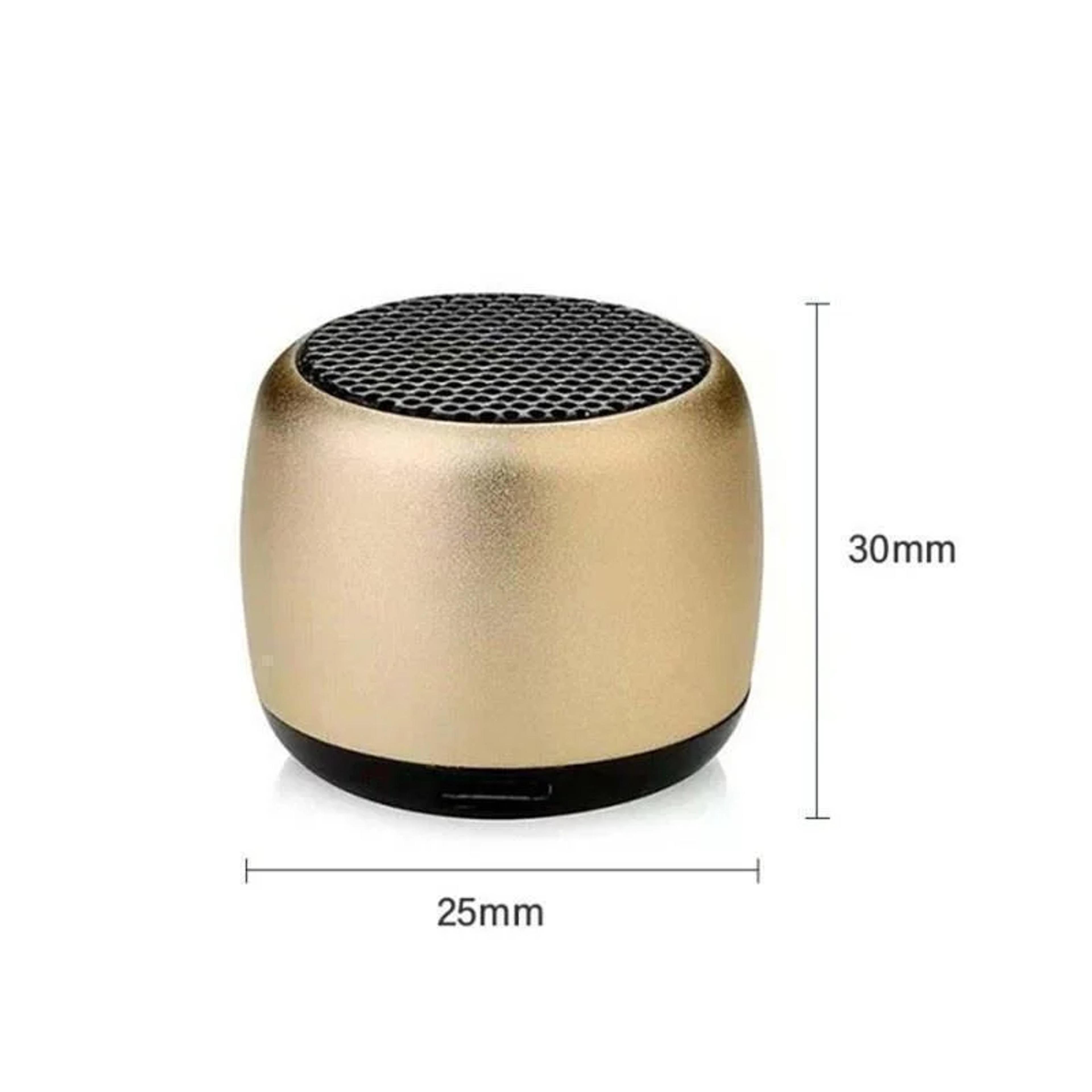 Mini Metal Bluetooth Speaker Portable Wireless Speaker For Phone And Computer 5