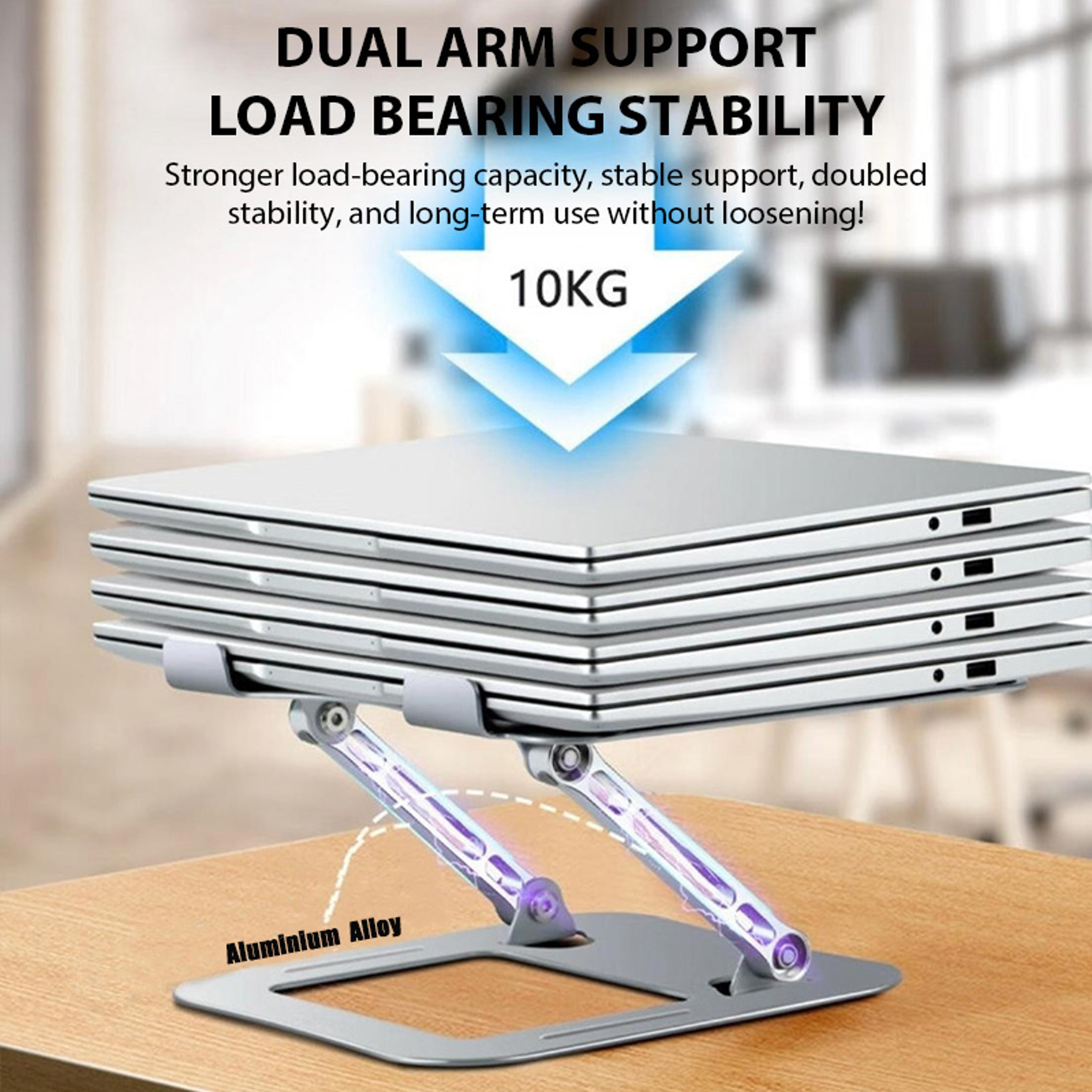 Adjustable Laptop Stand Foldable Carbon Steel Ergonomic Holder For Laptops 5
