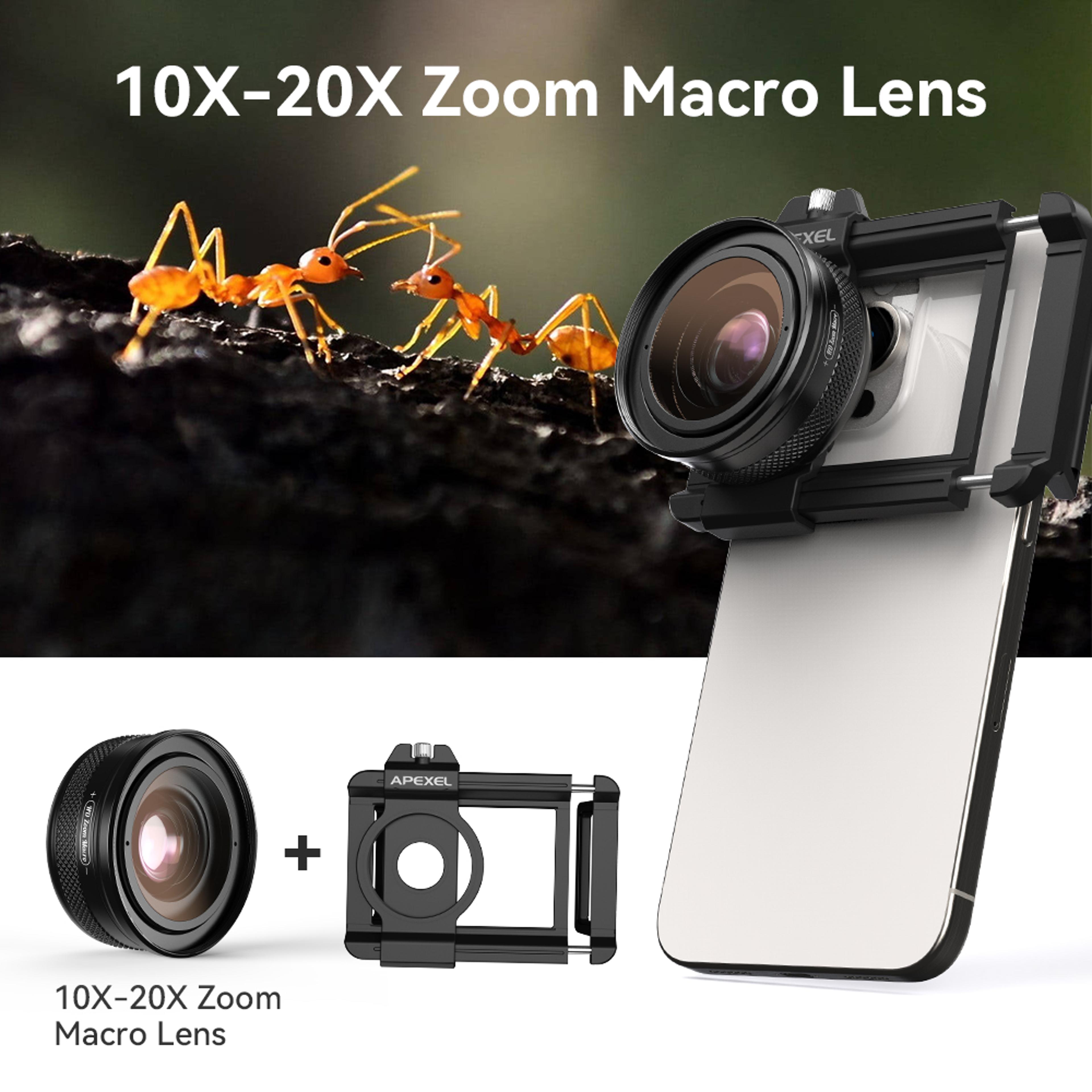 Zoom Smartphone Macro Lens With Universal Clip For HD Close Up Photography 3
