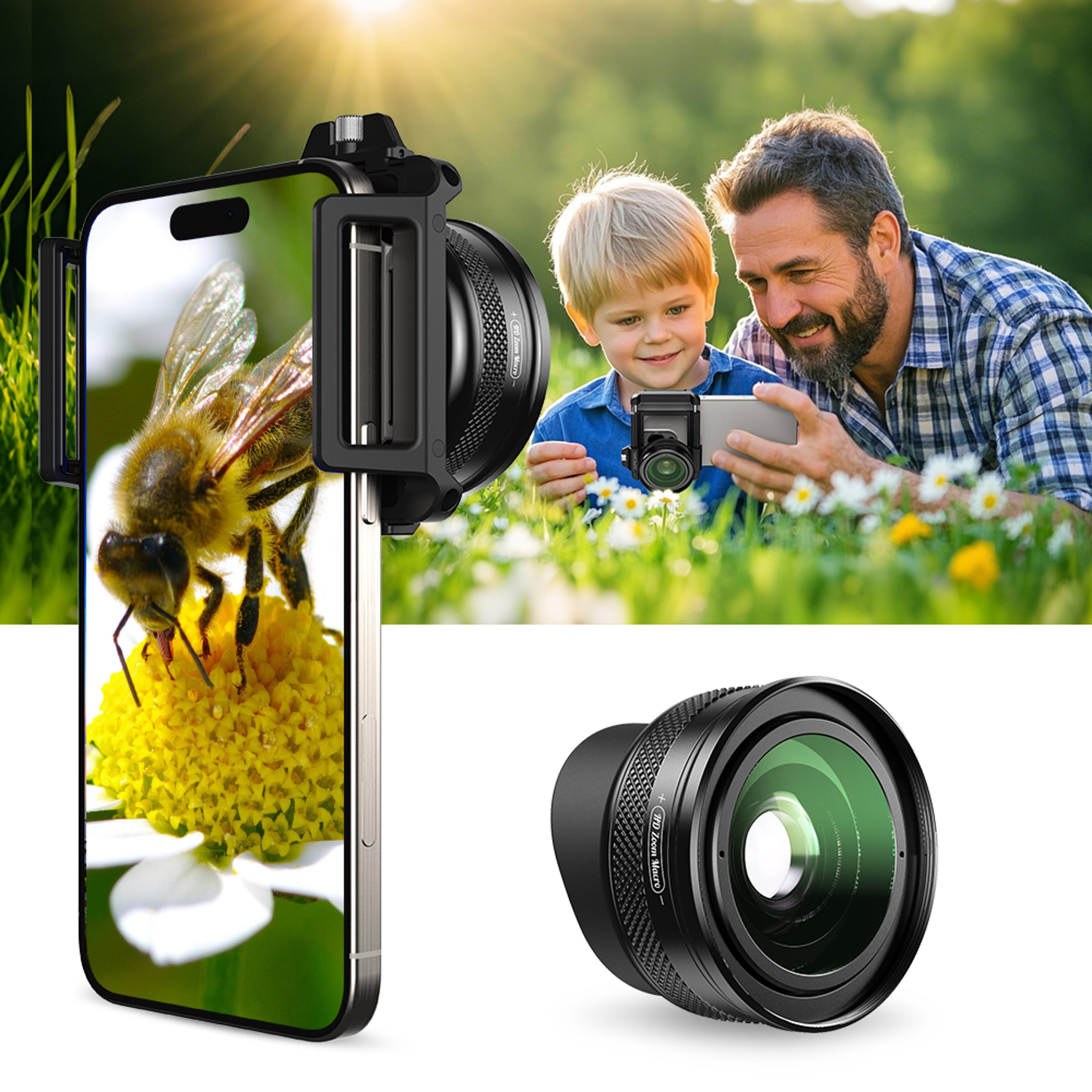 Zoom Smartphone Macro Lens With Universal Clip For HD Close Up Photography 4