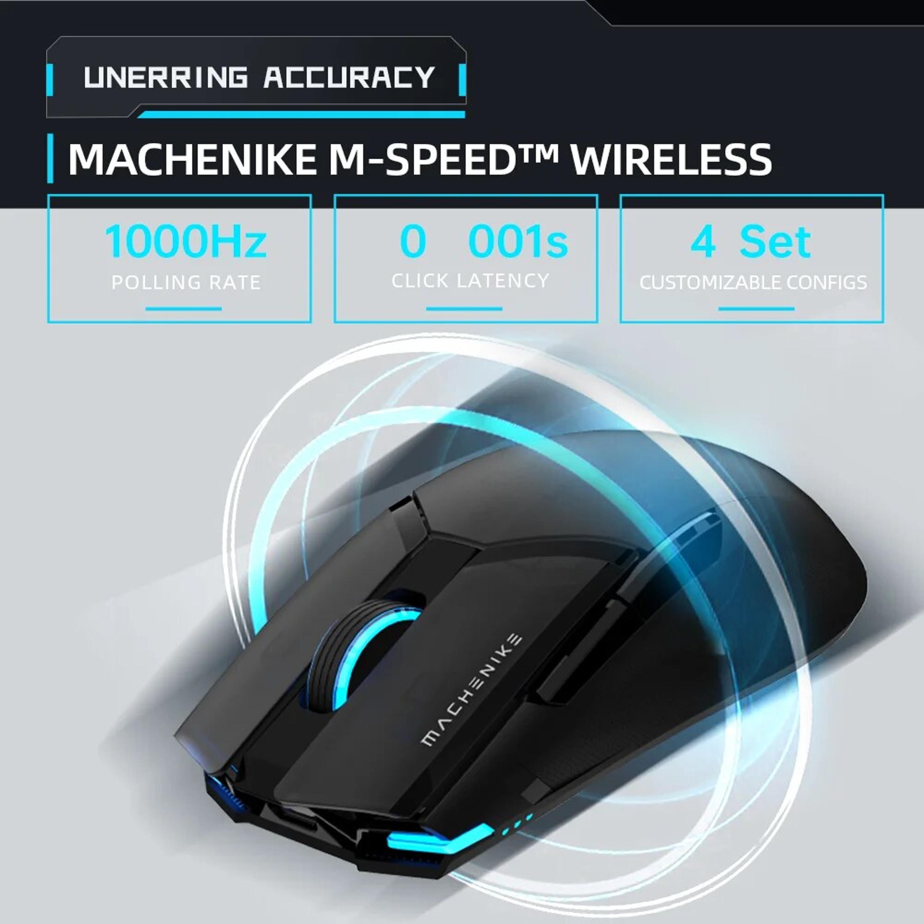 Pro Wireless Gaming Mouse DPI Lightweight RGB Mouse 3