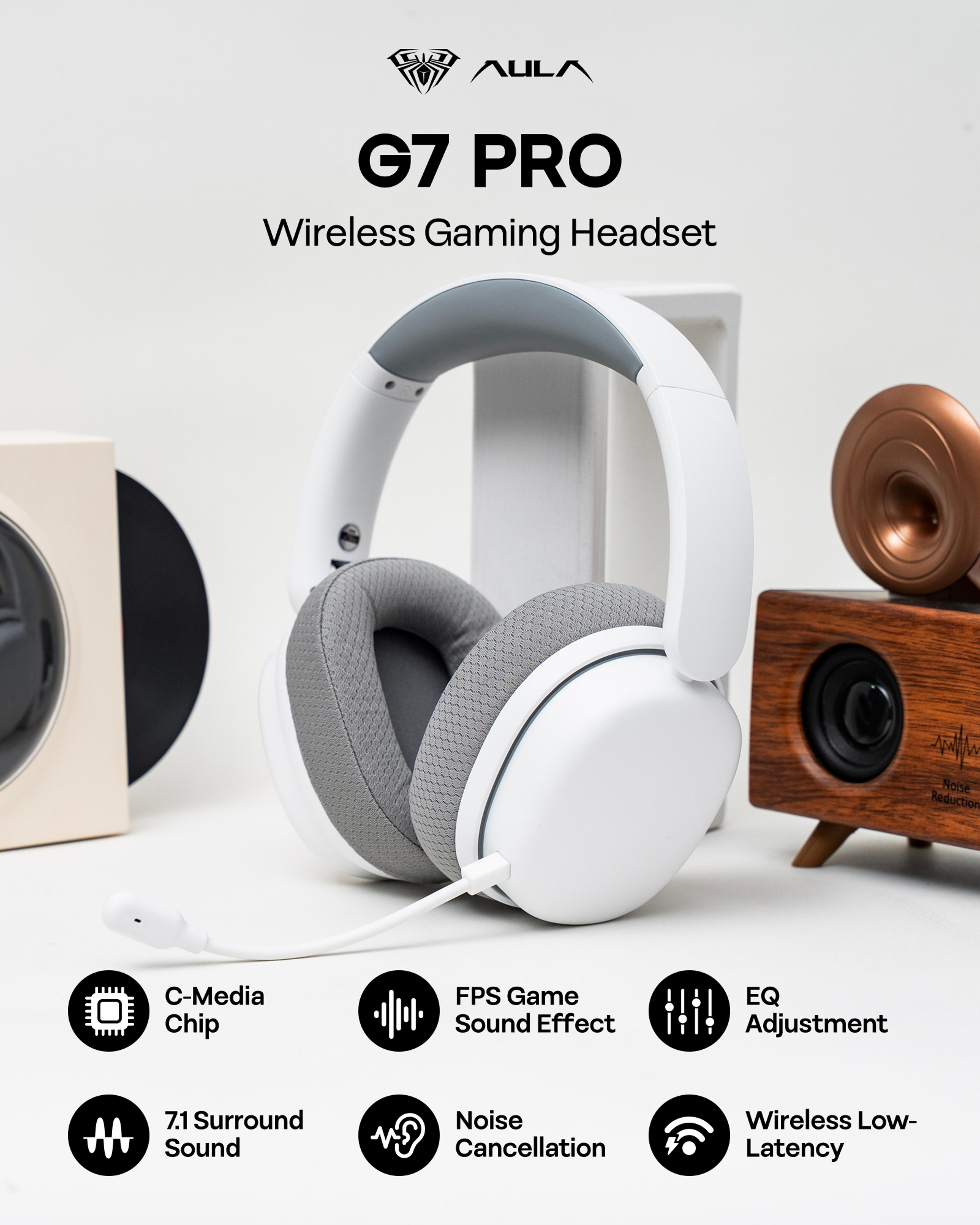 Tri Mode Wireless Gaming Headset With Surround Sound And Noise Canceling Mic 3