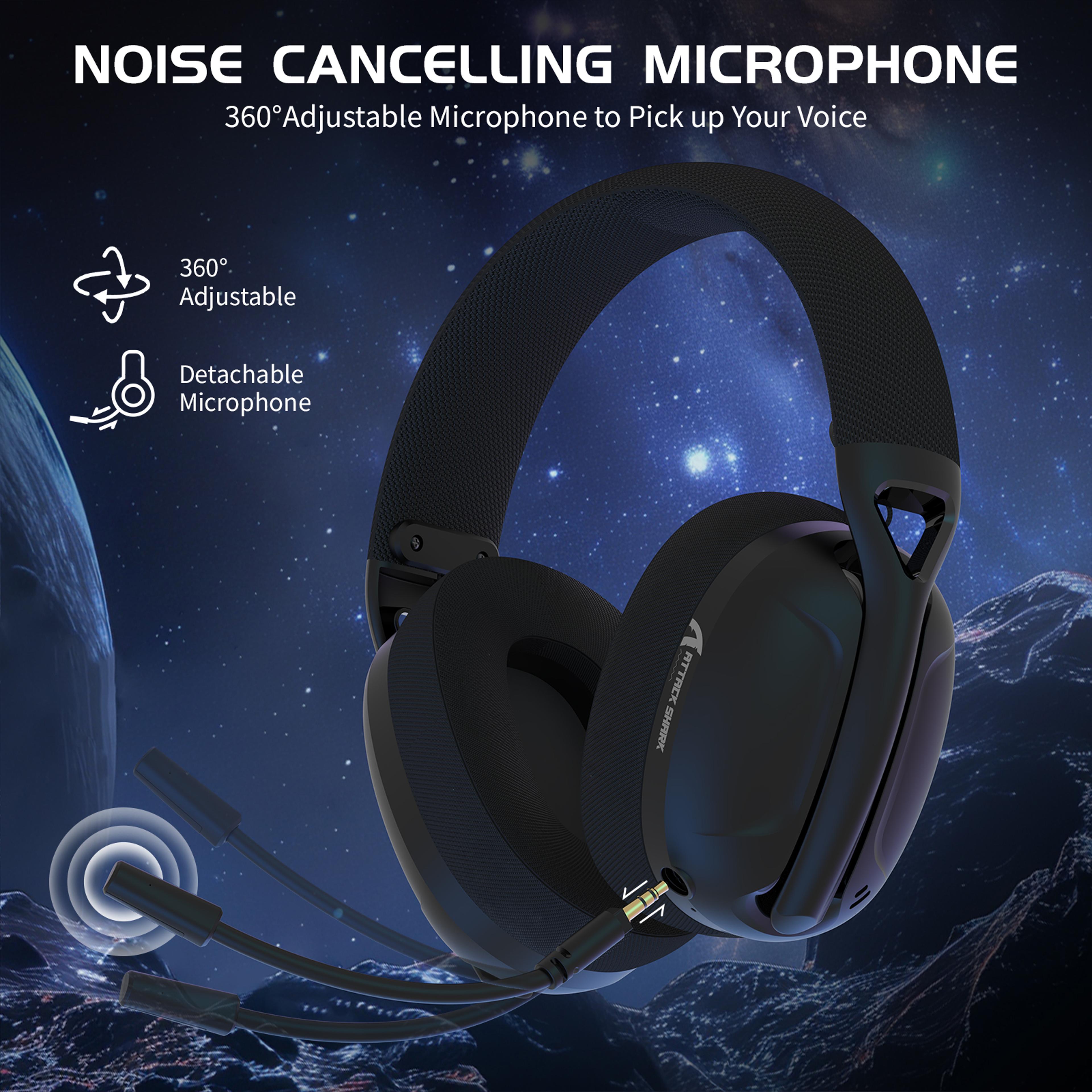 Ultra Light Wireless Gaming Headset With Detachable Microphone 5