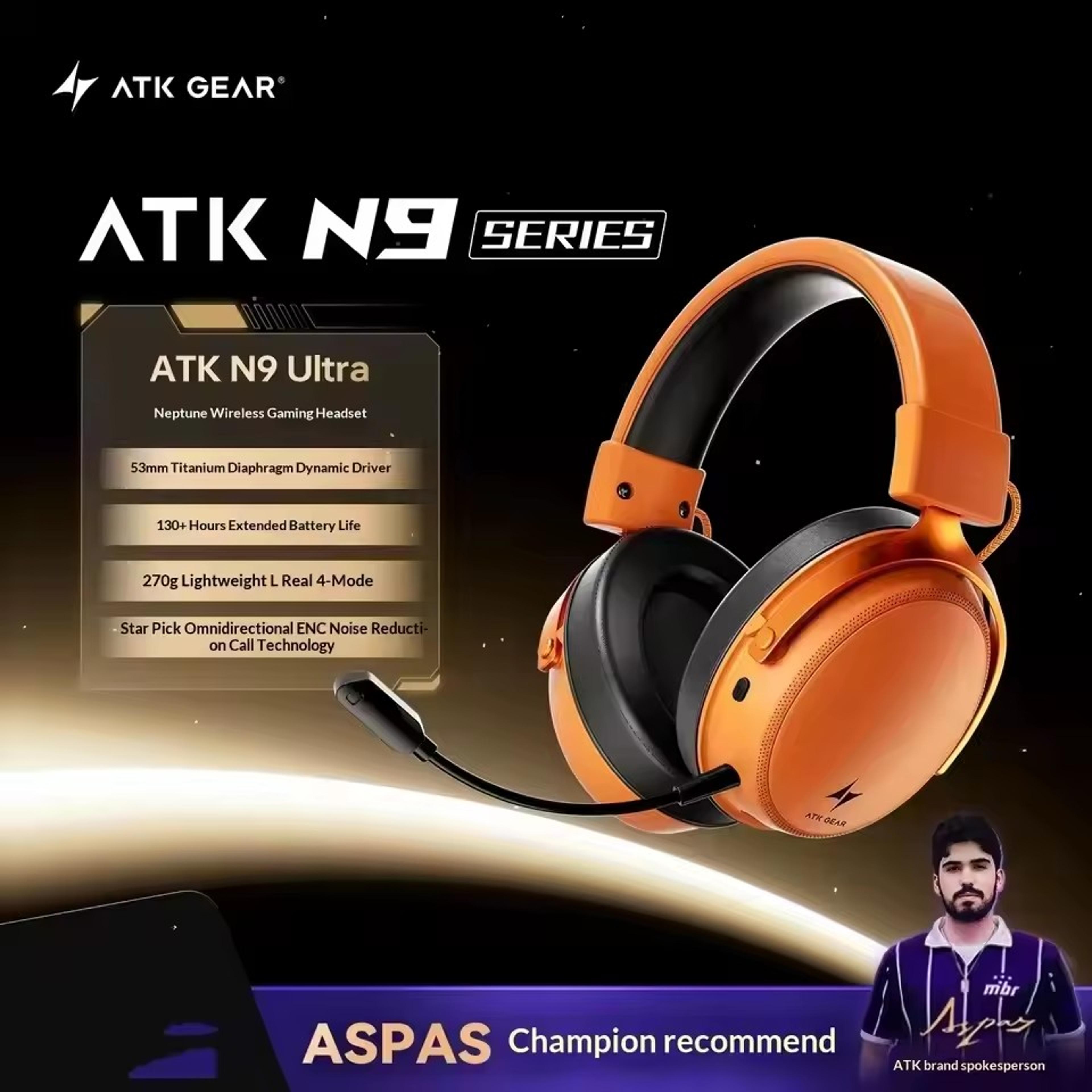 Wireless Gaming Headset With Mic For PC Macs 4