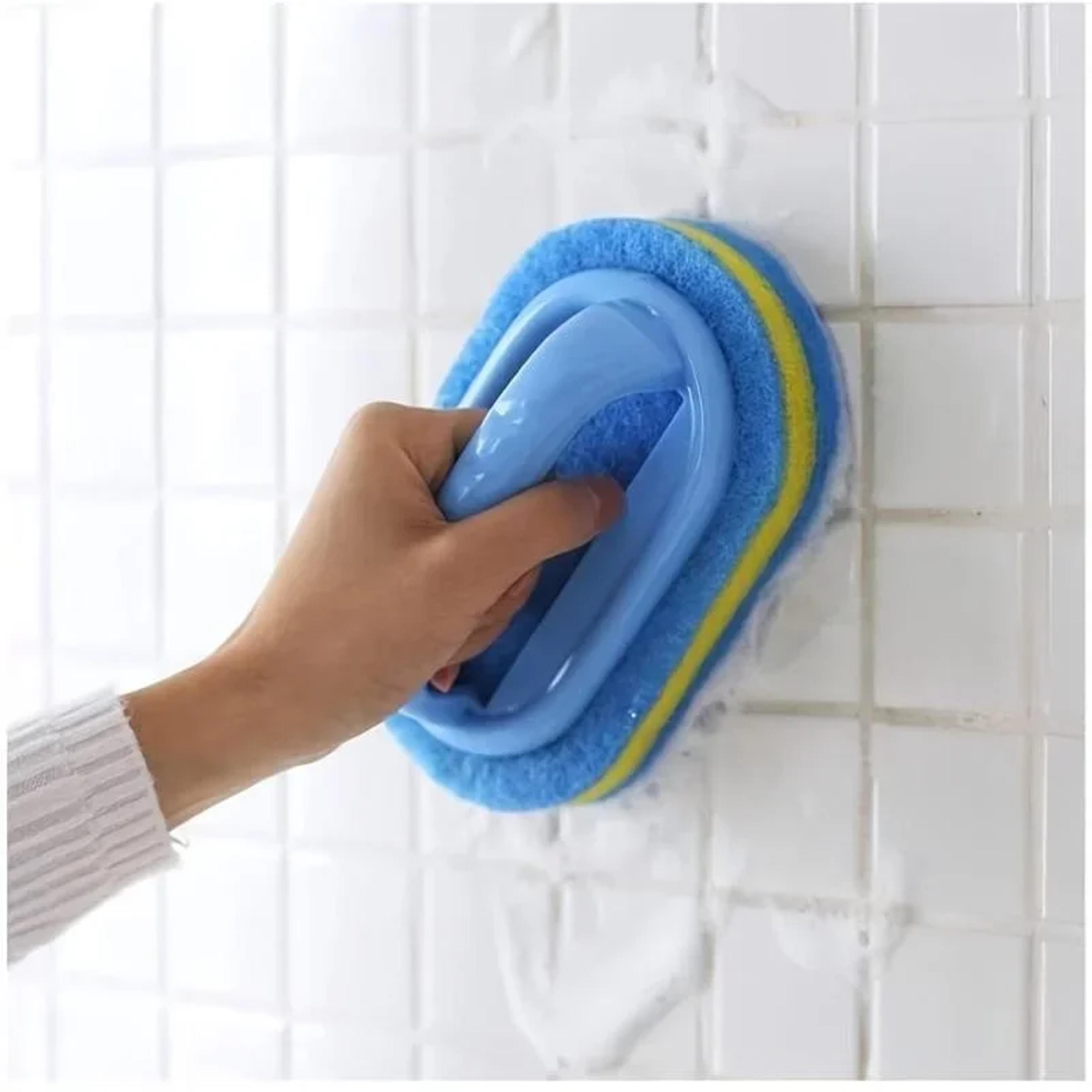 Easy Grip Sponge Cleaning Brush For Bathtub Tile Kitchen And Bathroom 4