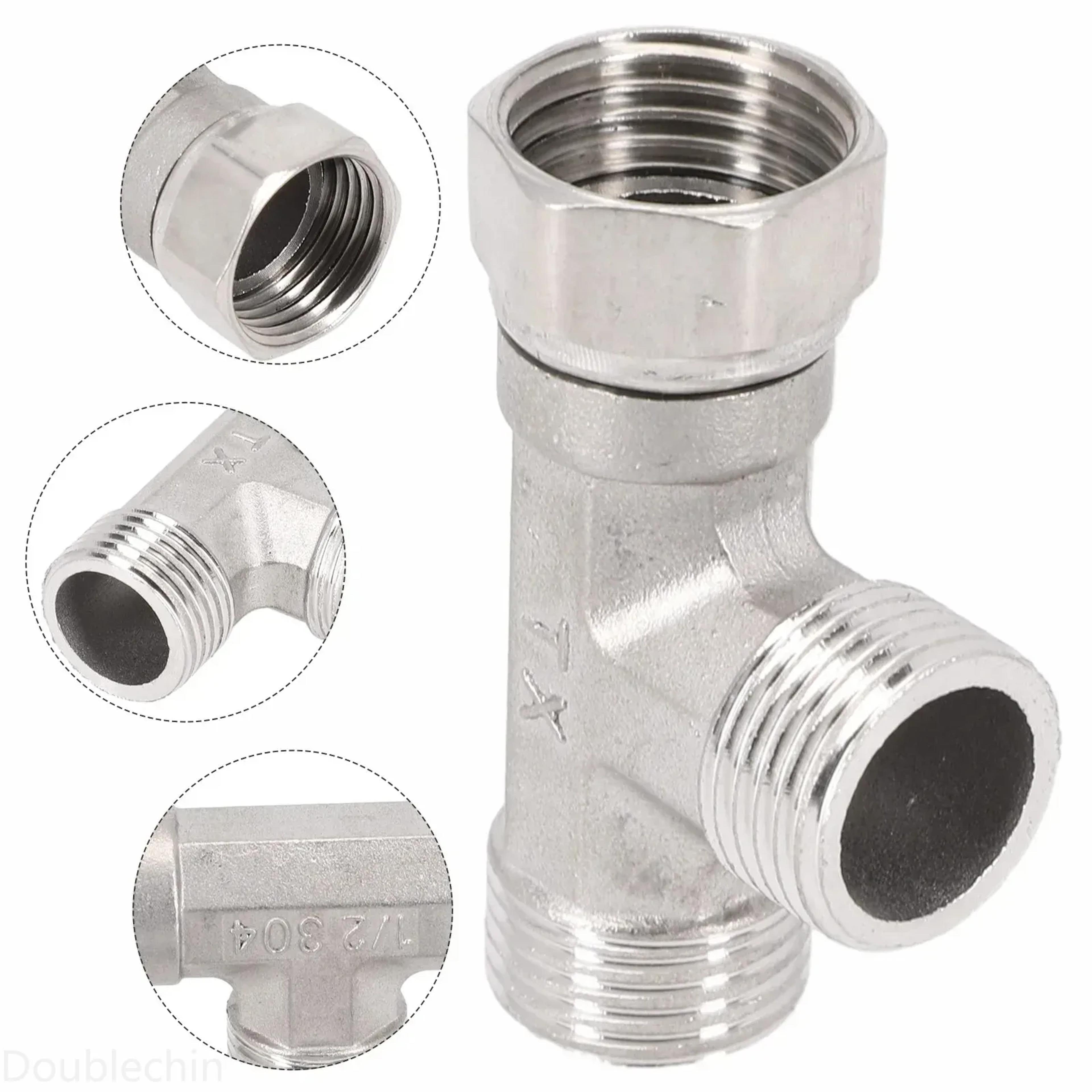Shower Splitter Stainless Steel Bidet Sprayer Adapter 1