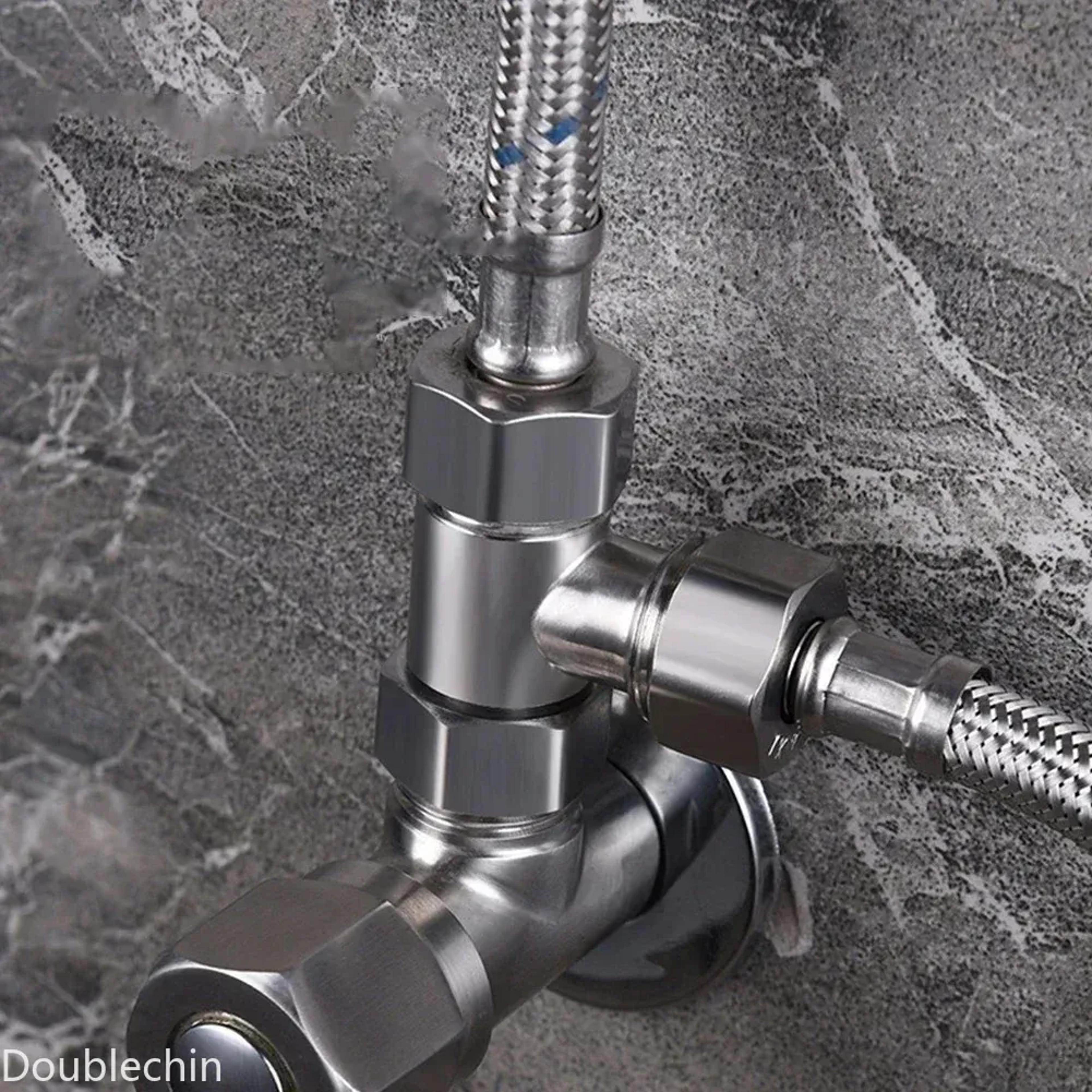 Shower Splitter Stainless Steel Bidet Sprayer Adapter 5