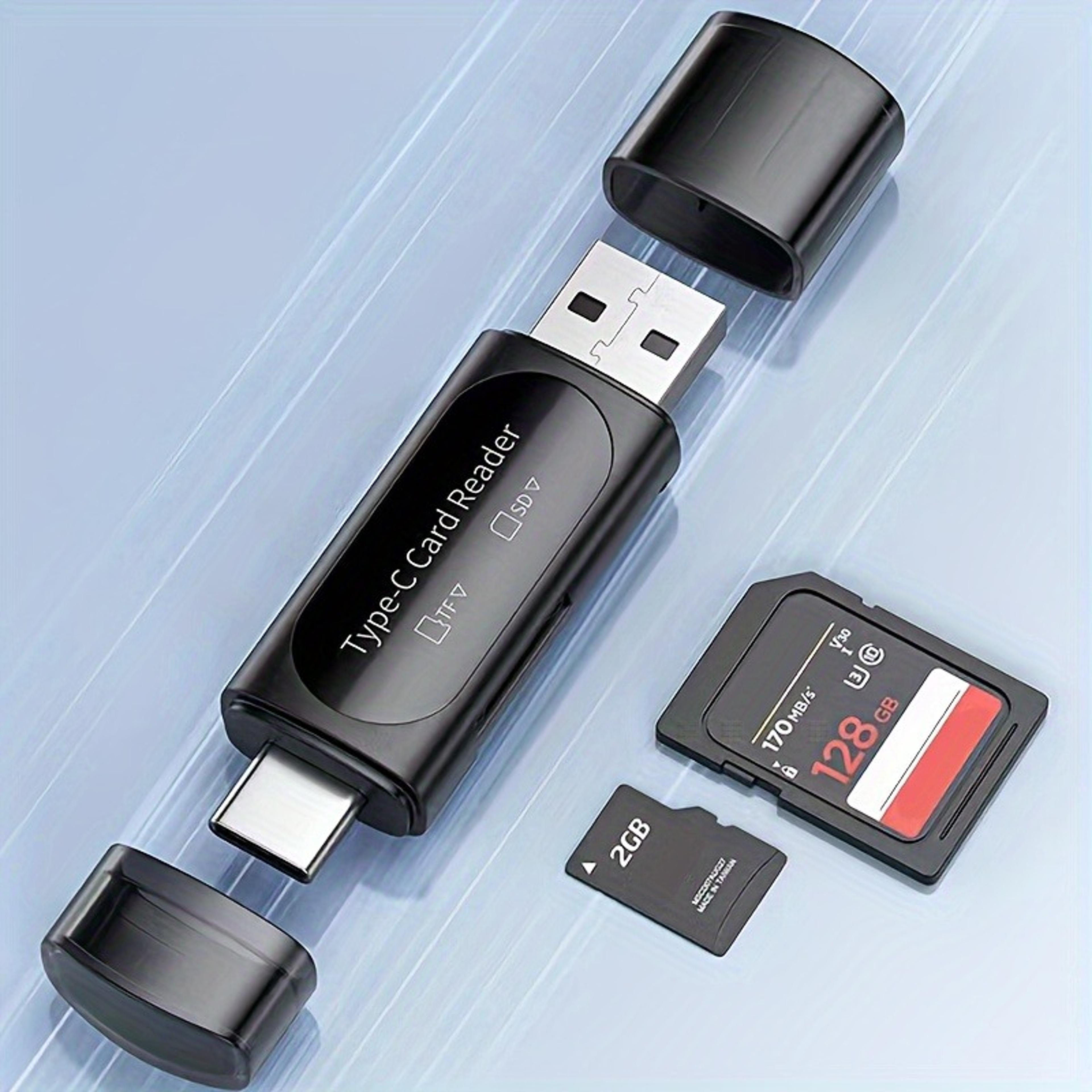 USB SD MicroSD Card Reader High Speed Memory Card Adapter 1