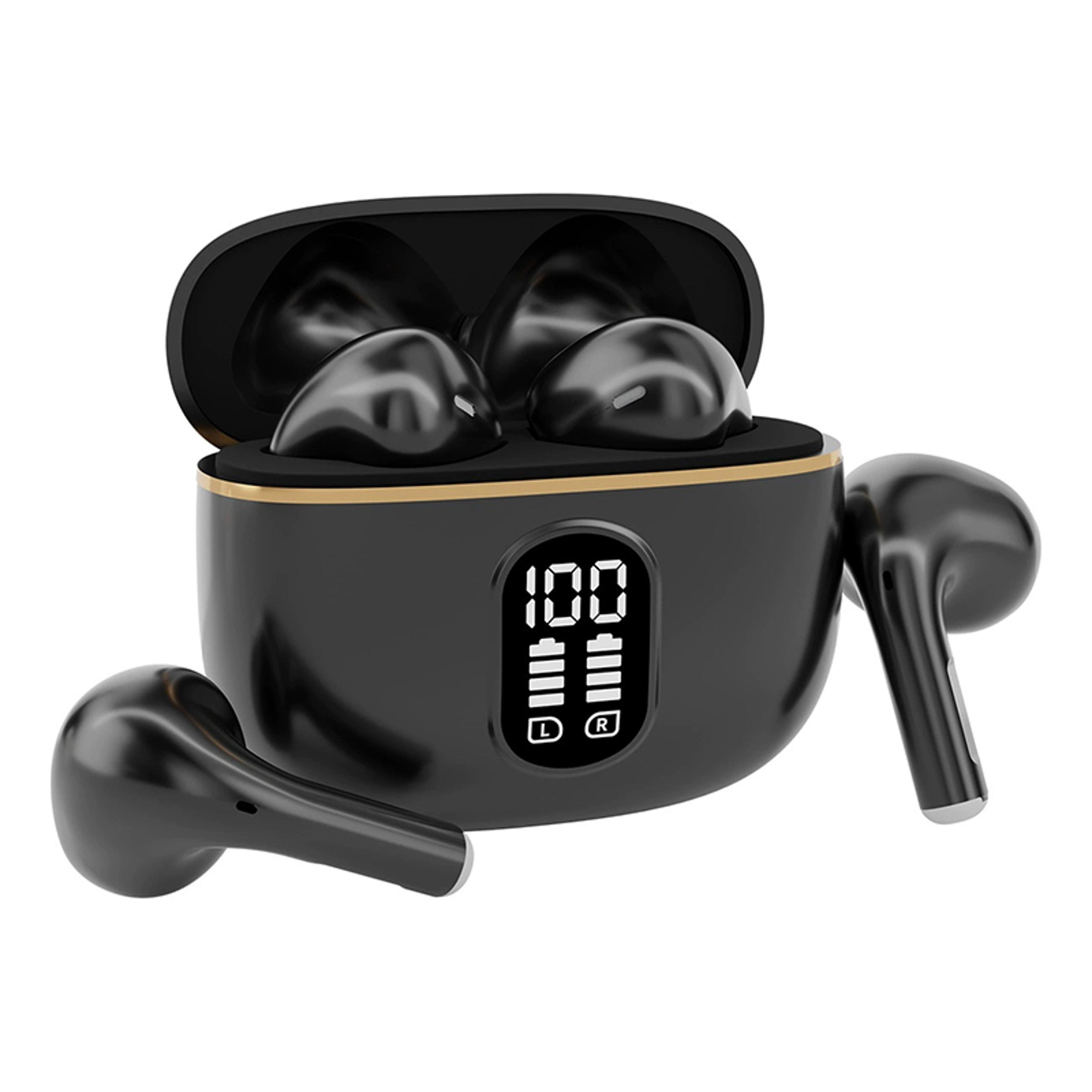 wireless earbuds with enc calling and hifi stereo sound