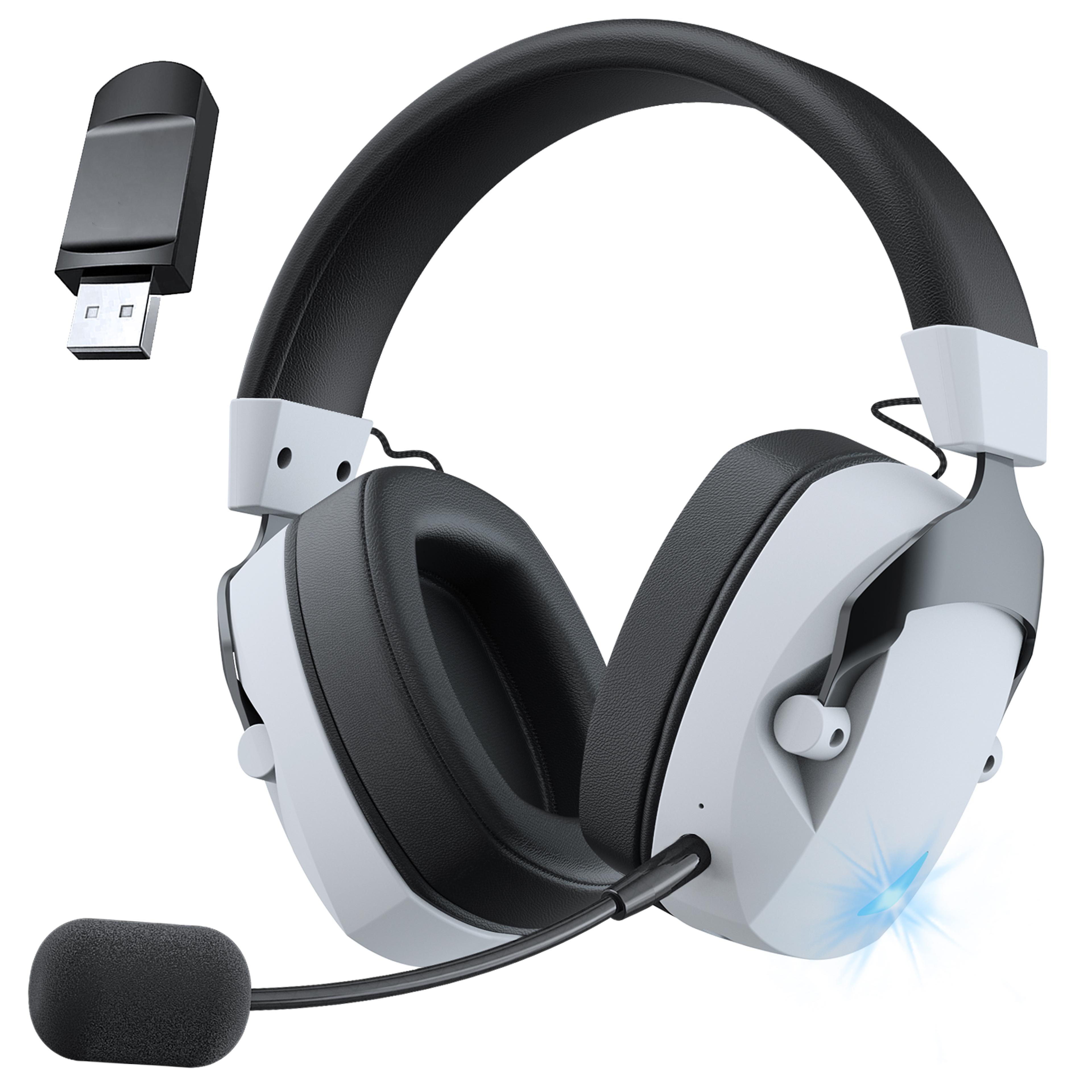 Wireless Gaming Headset With Bluetooth Microphone For PC Switch 0