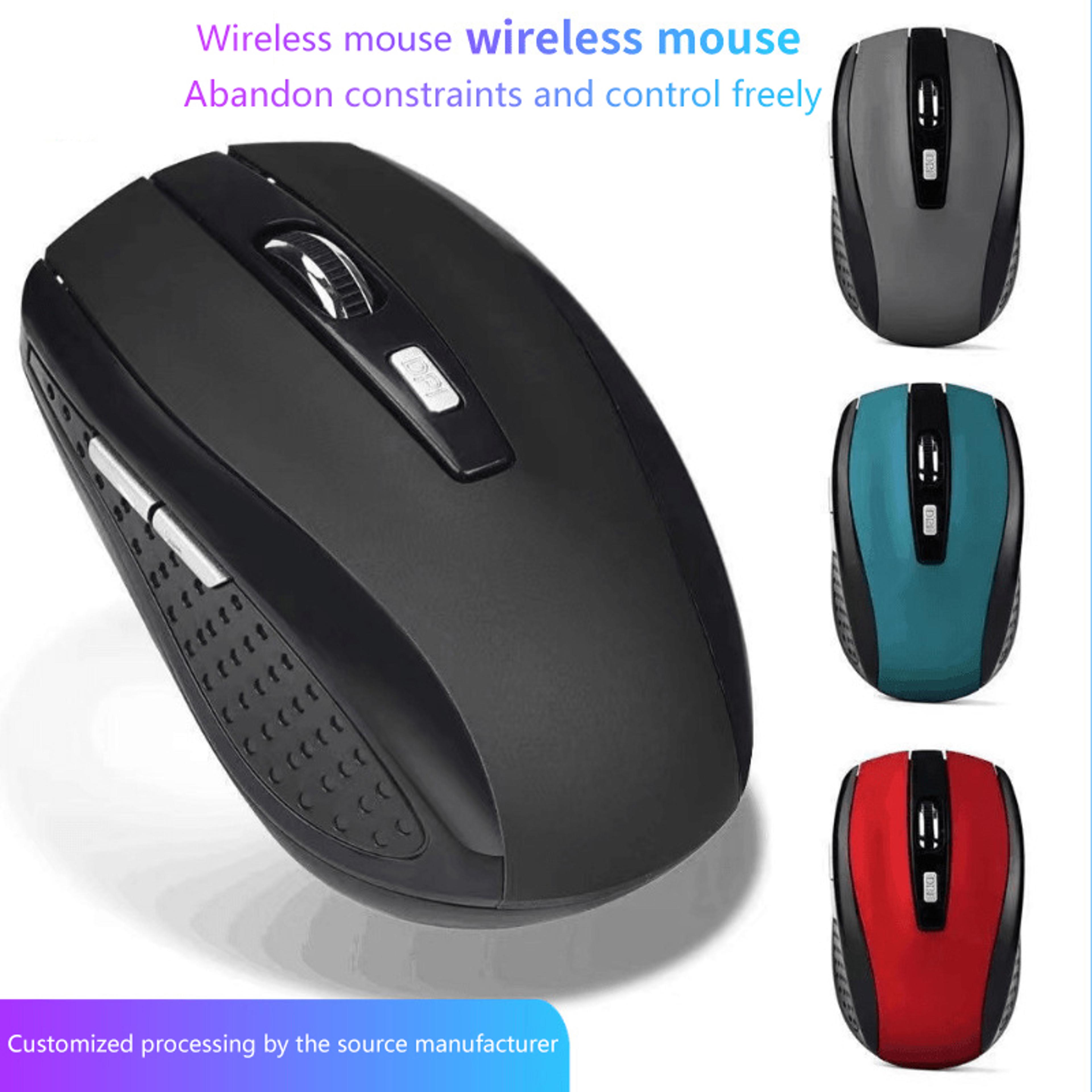 USB Optical Wireless Mouse Ergonomic Design For Computer Laptop Gaming 4