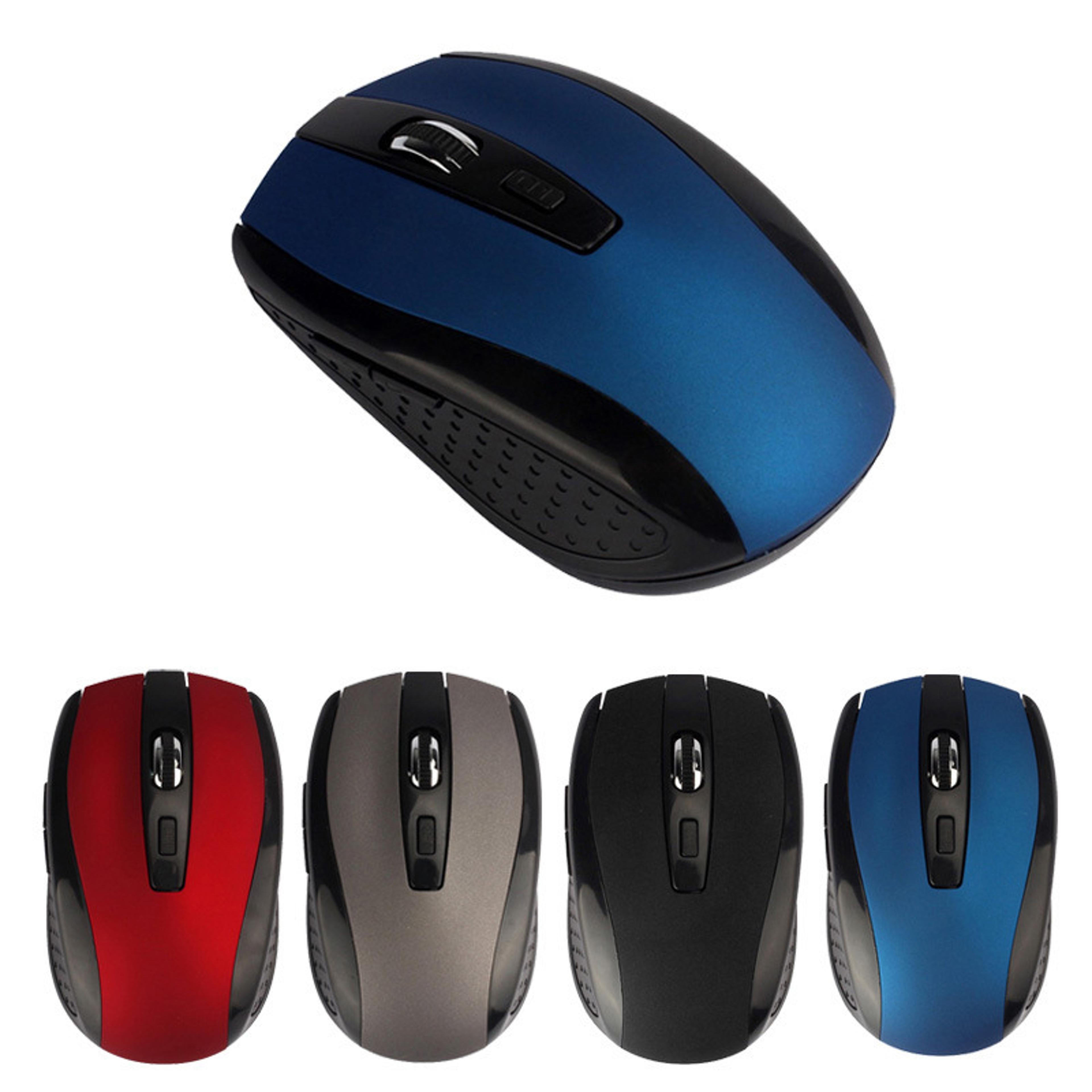 USB Optical Wireless Mouse Ergonomic Design For Computer Laptop Gaming 5