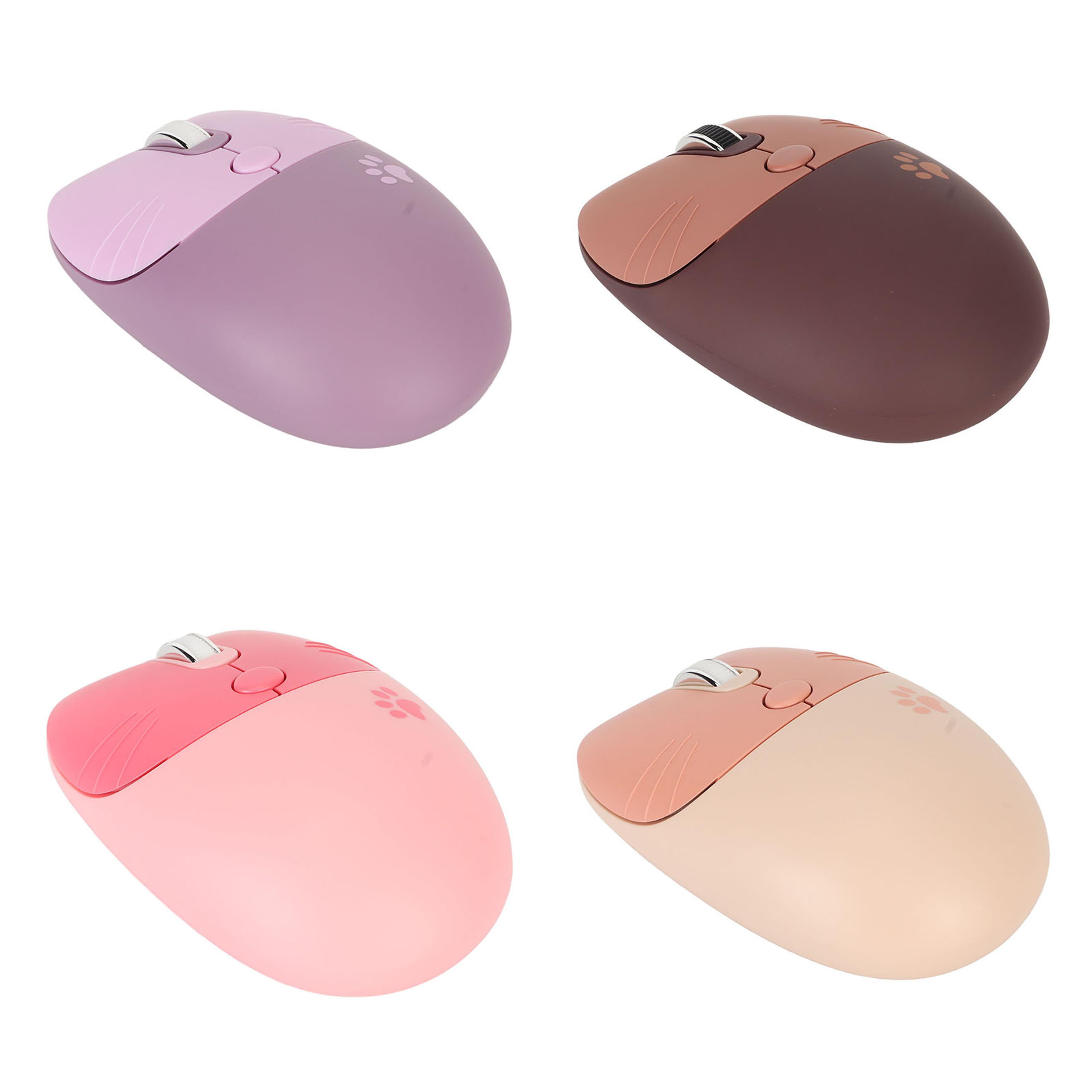 Cute Cat Wireless Mouse Silent USB Receiver Levels Portable Laptop Mouse 5