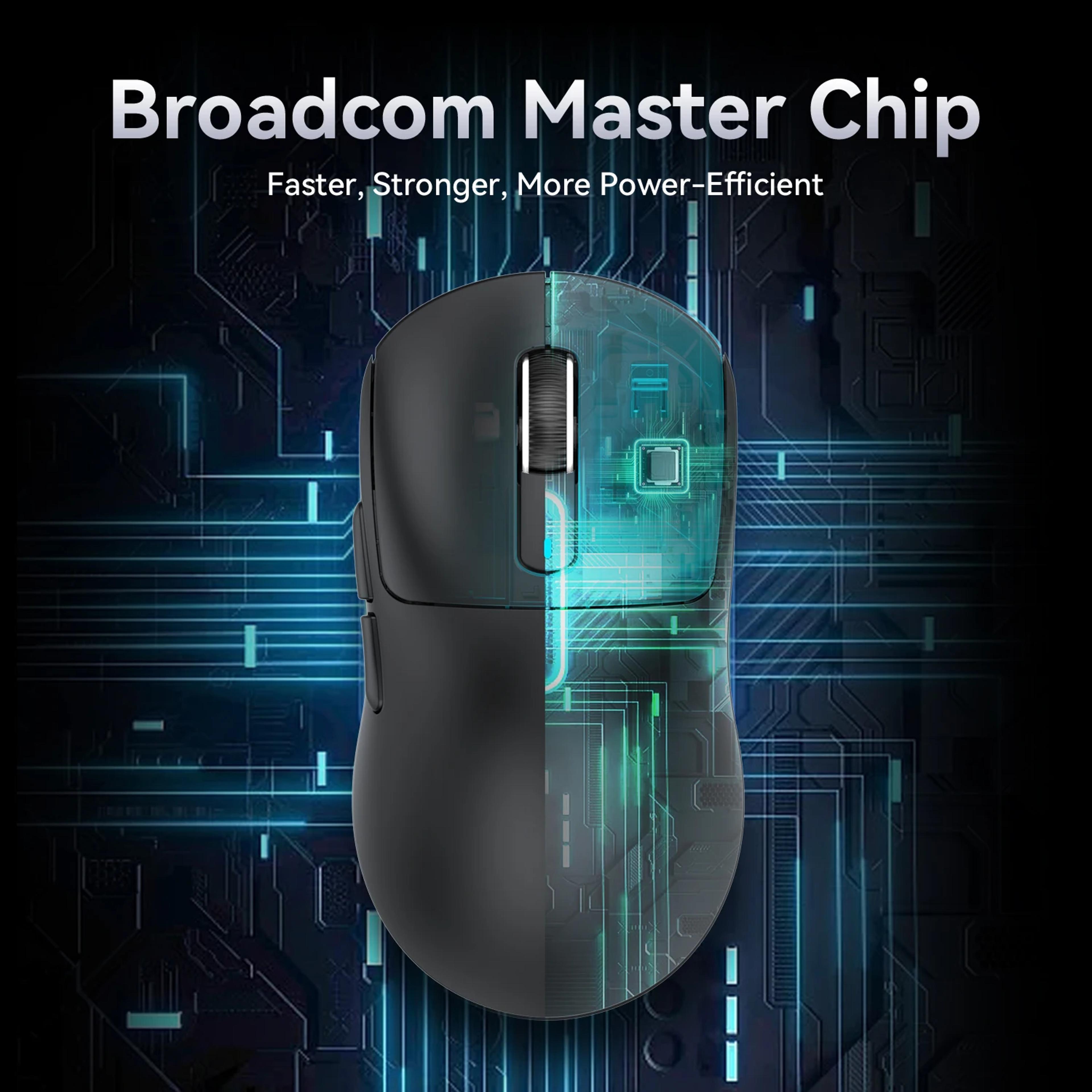 Wireless Gaming Mouse DPI Lightweight Tri Mode Bluetooth USB 7