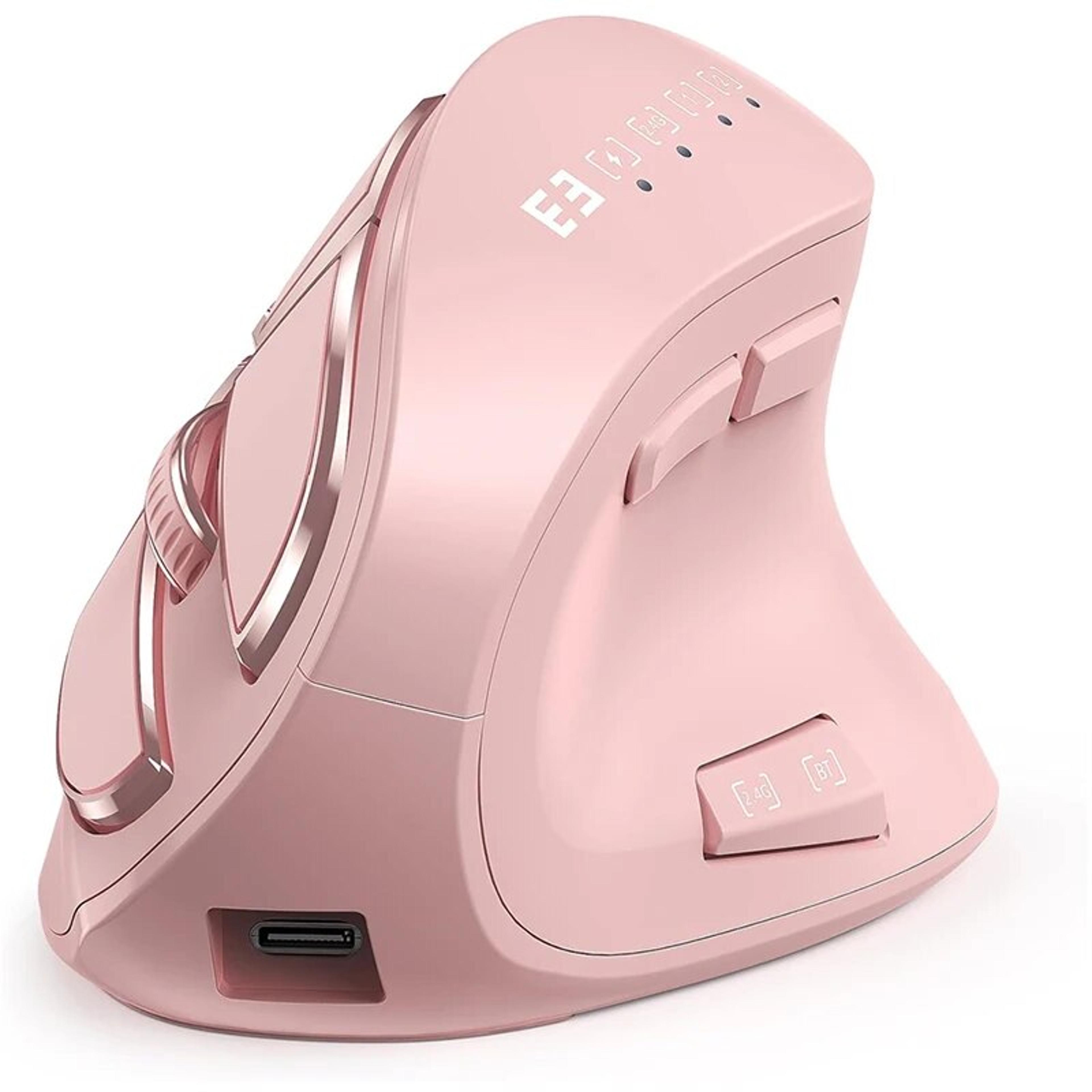 Rechargeable Bluetooth Ergonomic Vertical Wireless Mouse For Laptop Mac Windows Tablet 2