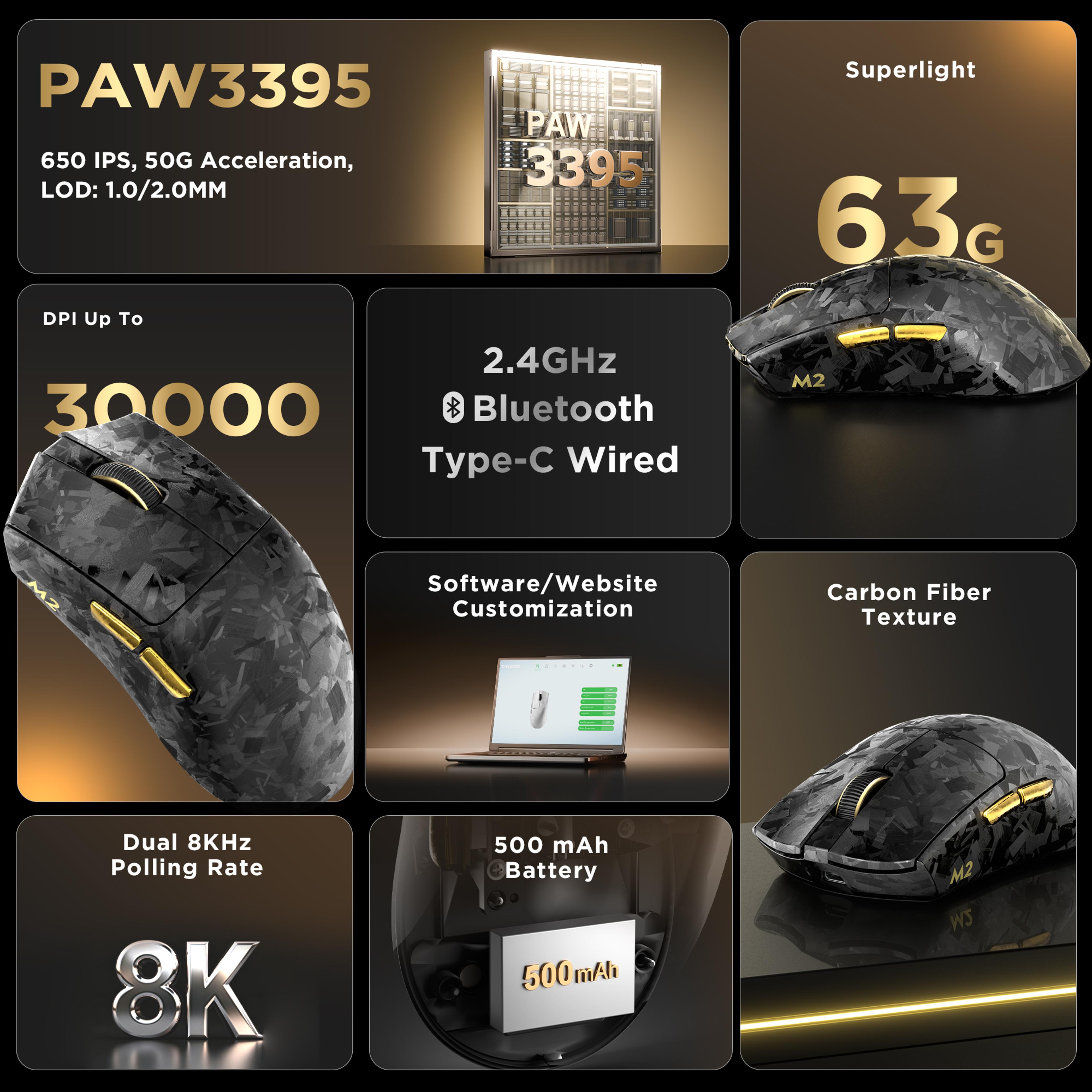 Large RGB Wired Gaming Mouse With Programmable Side Buttons For PC Laptop Mac 5