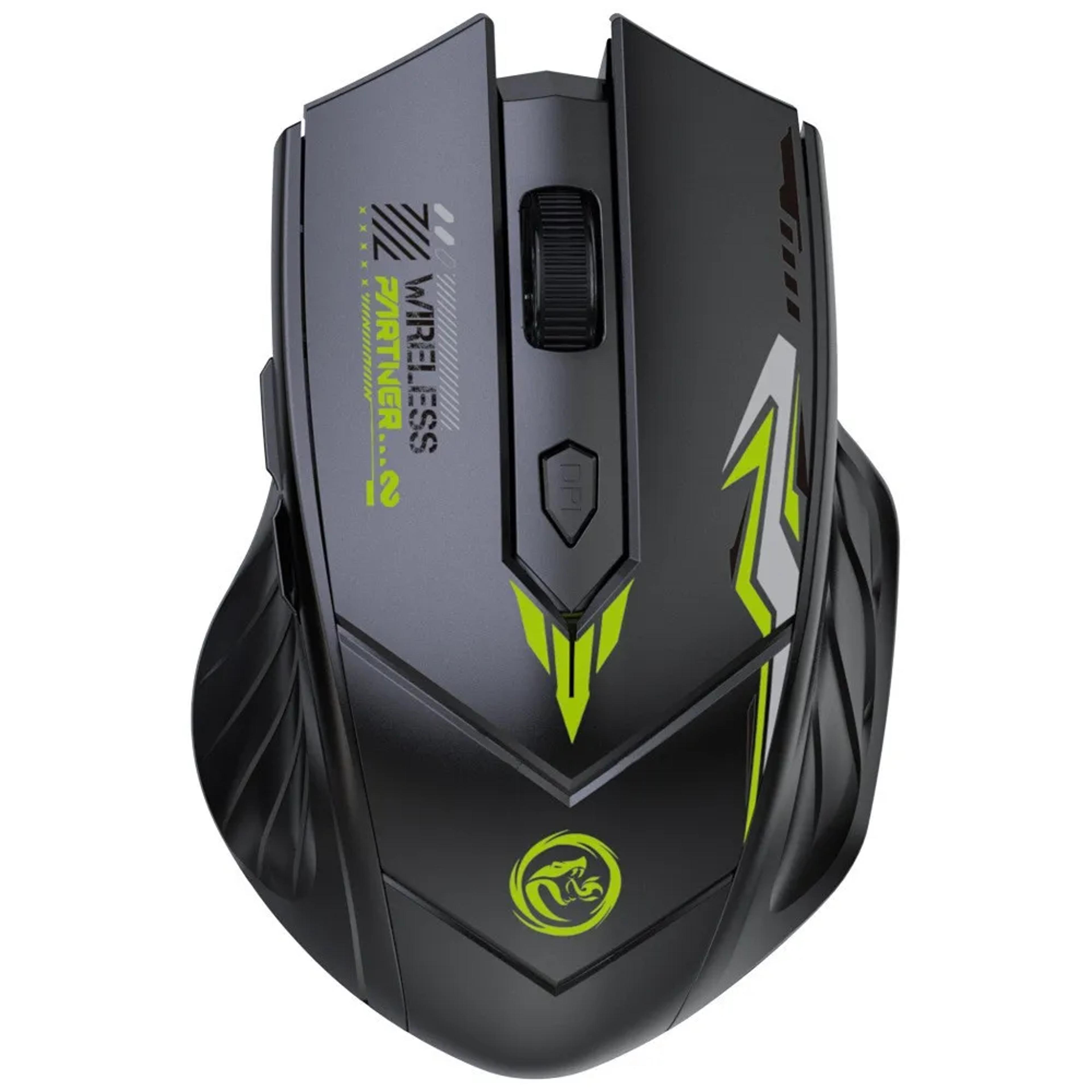 Rechargeable Bluetooth Wireless Mouse Dual Mode DPI For Laptop PC 0