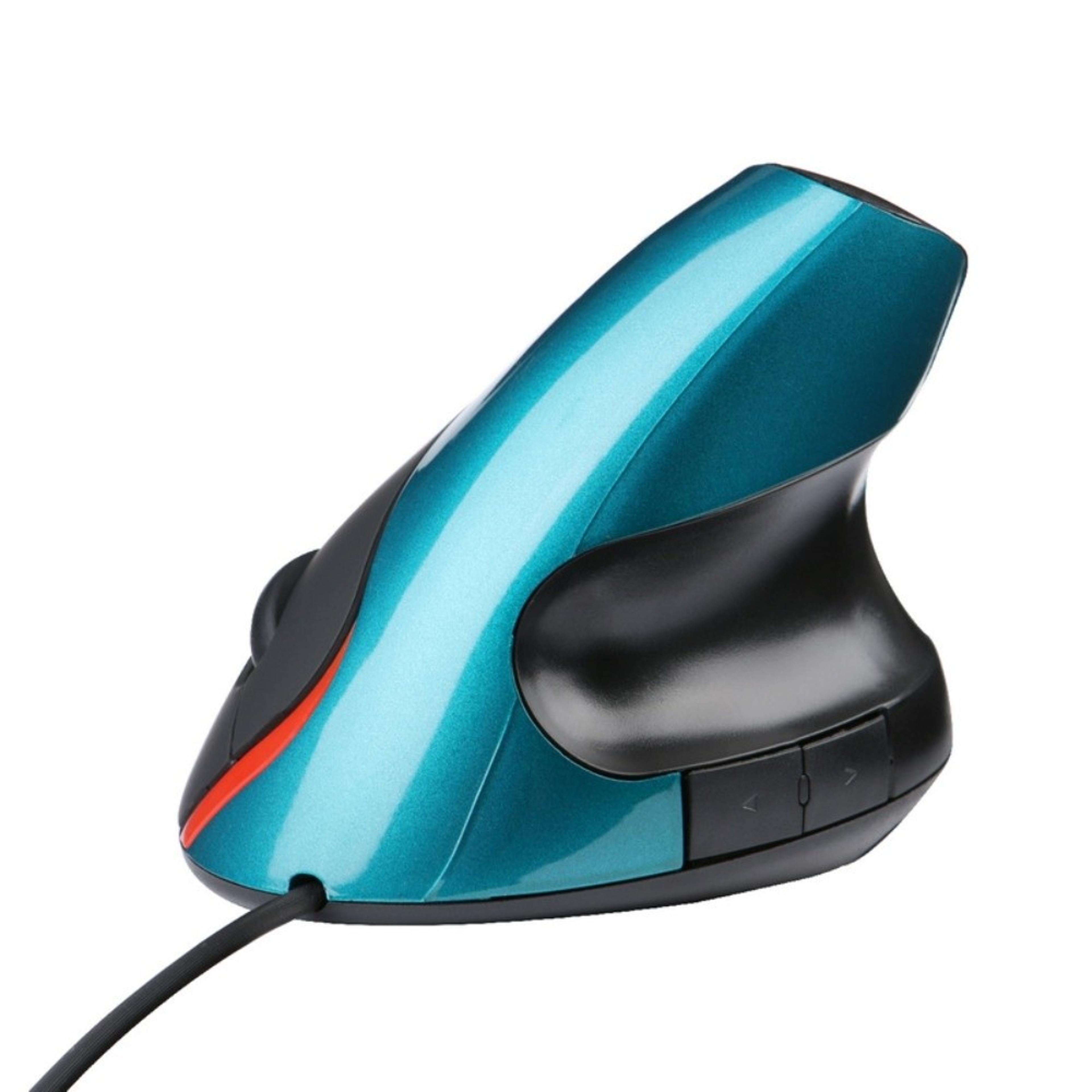 Ergonomic Vertical Wired USB Optical Mouse With Wrist Support 4