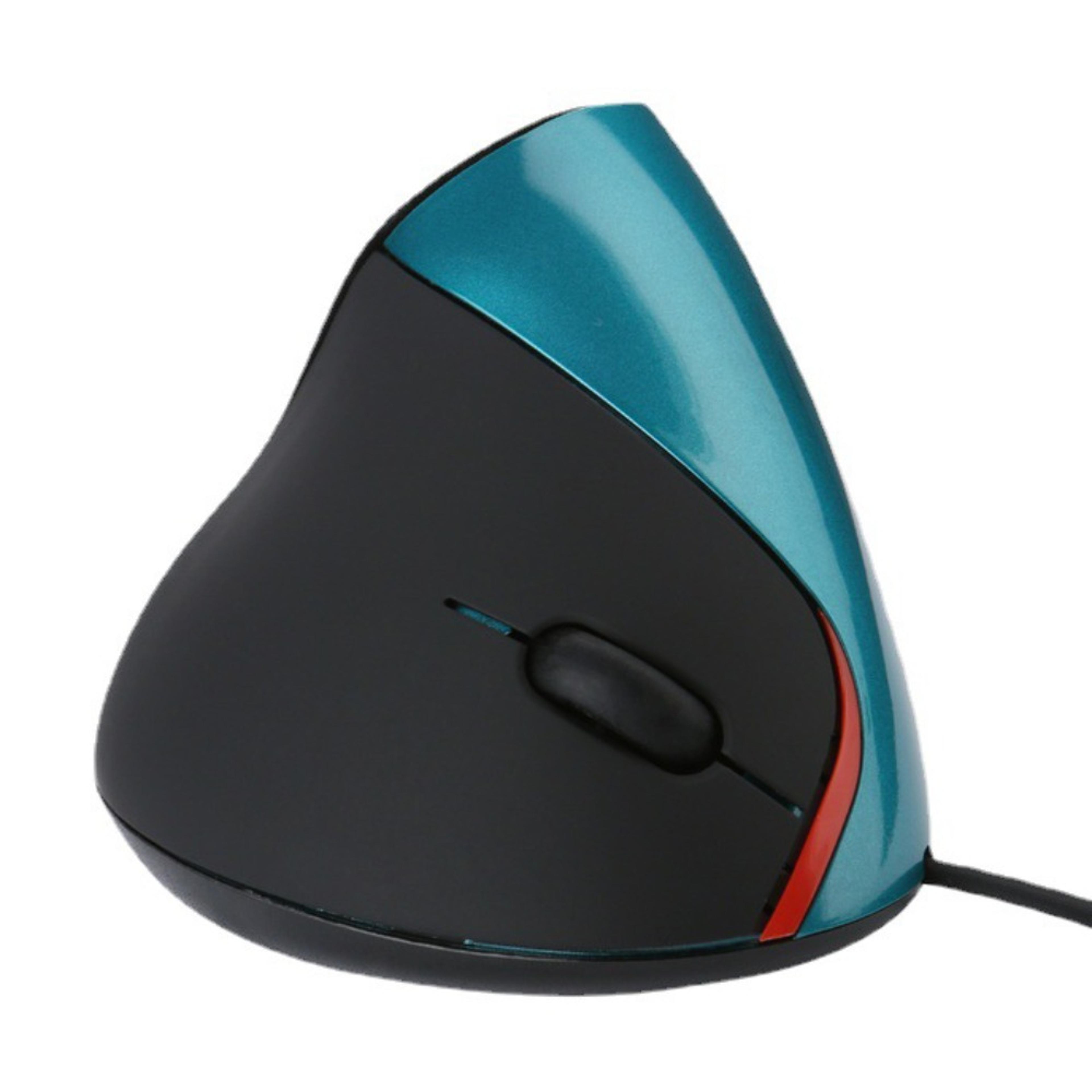 Ergonomic Vertical Wired USB Optical Mouse With Wrist Support 1