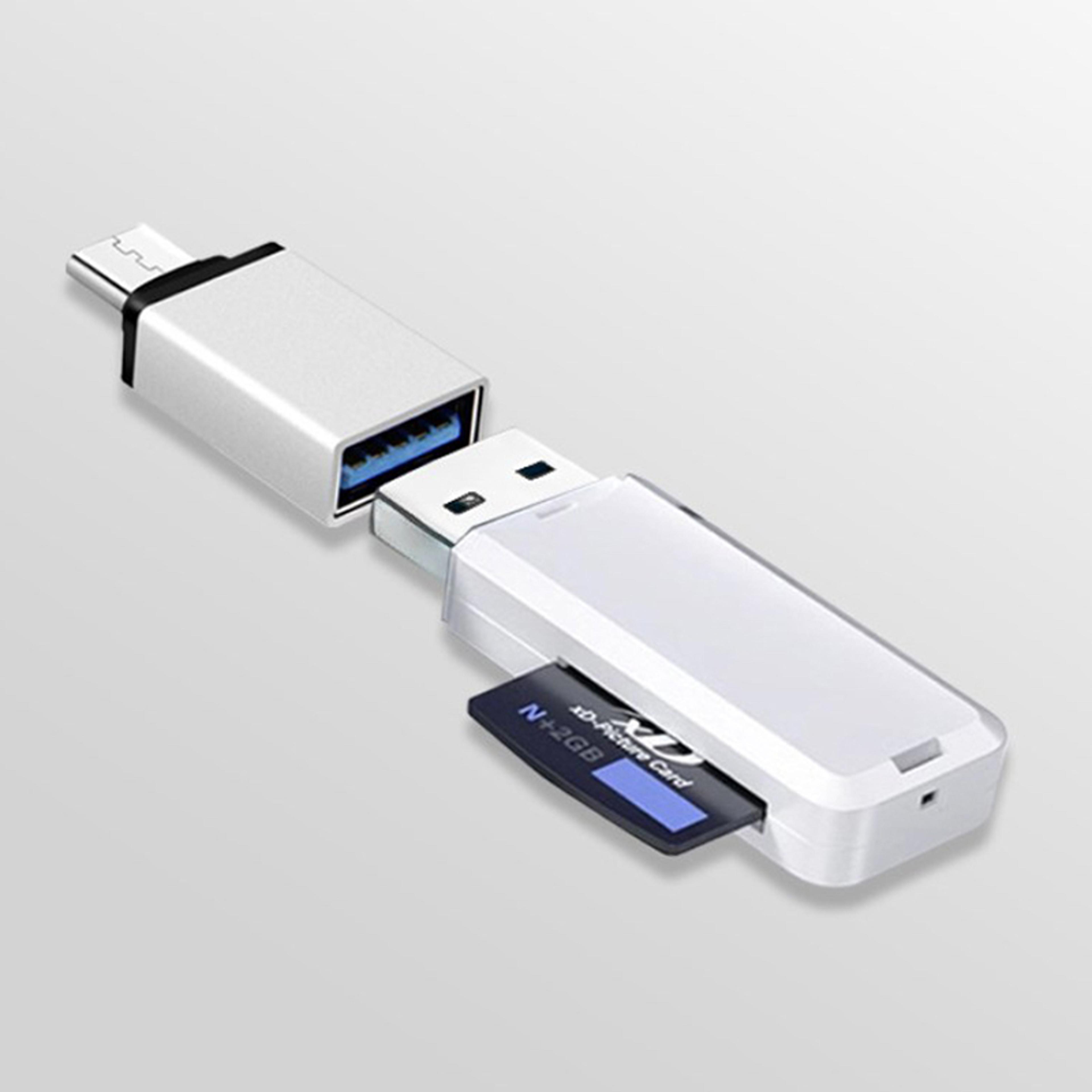 USB XD Card Reader For Olympus Fuji Cameras Type C OTG Memory Adapter 1