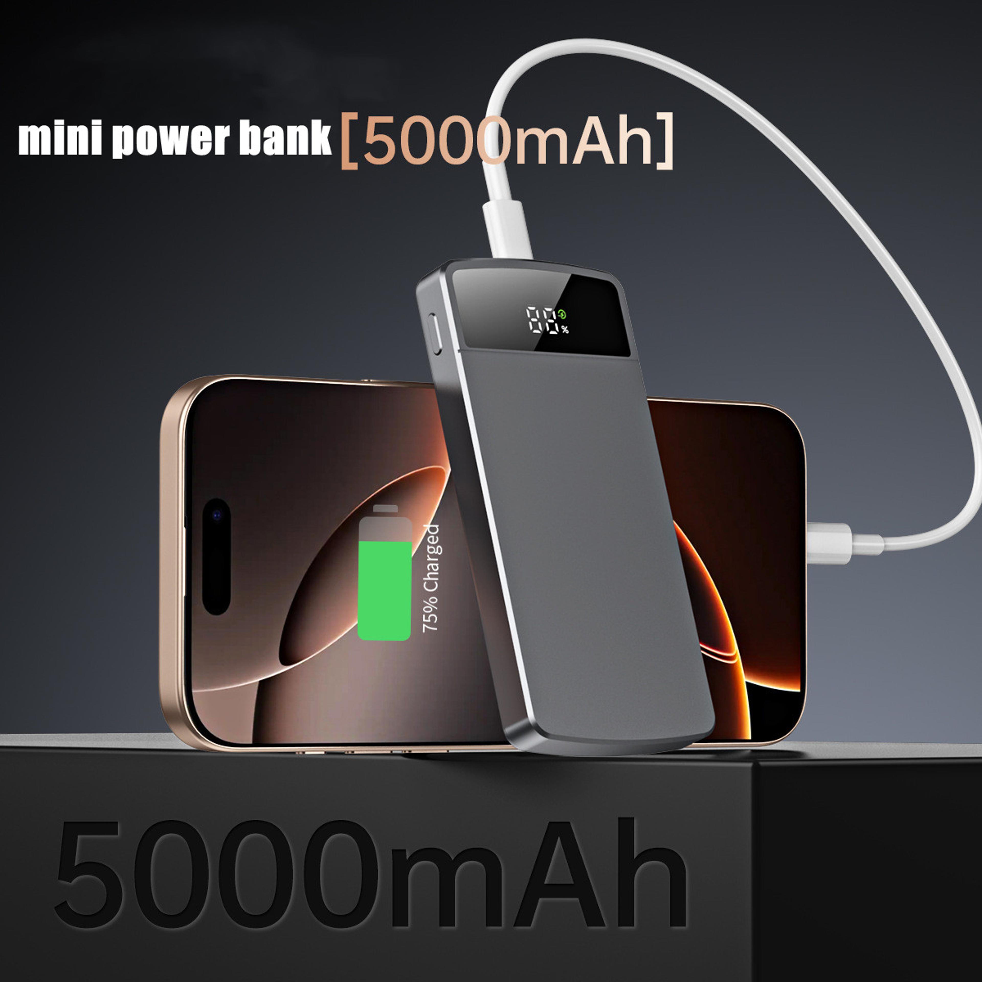 Mini Magnetic Power Bank For MagSafe Wireless Charging With LED Display 4