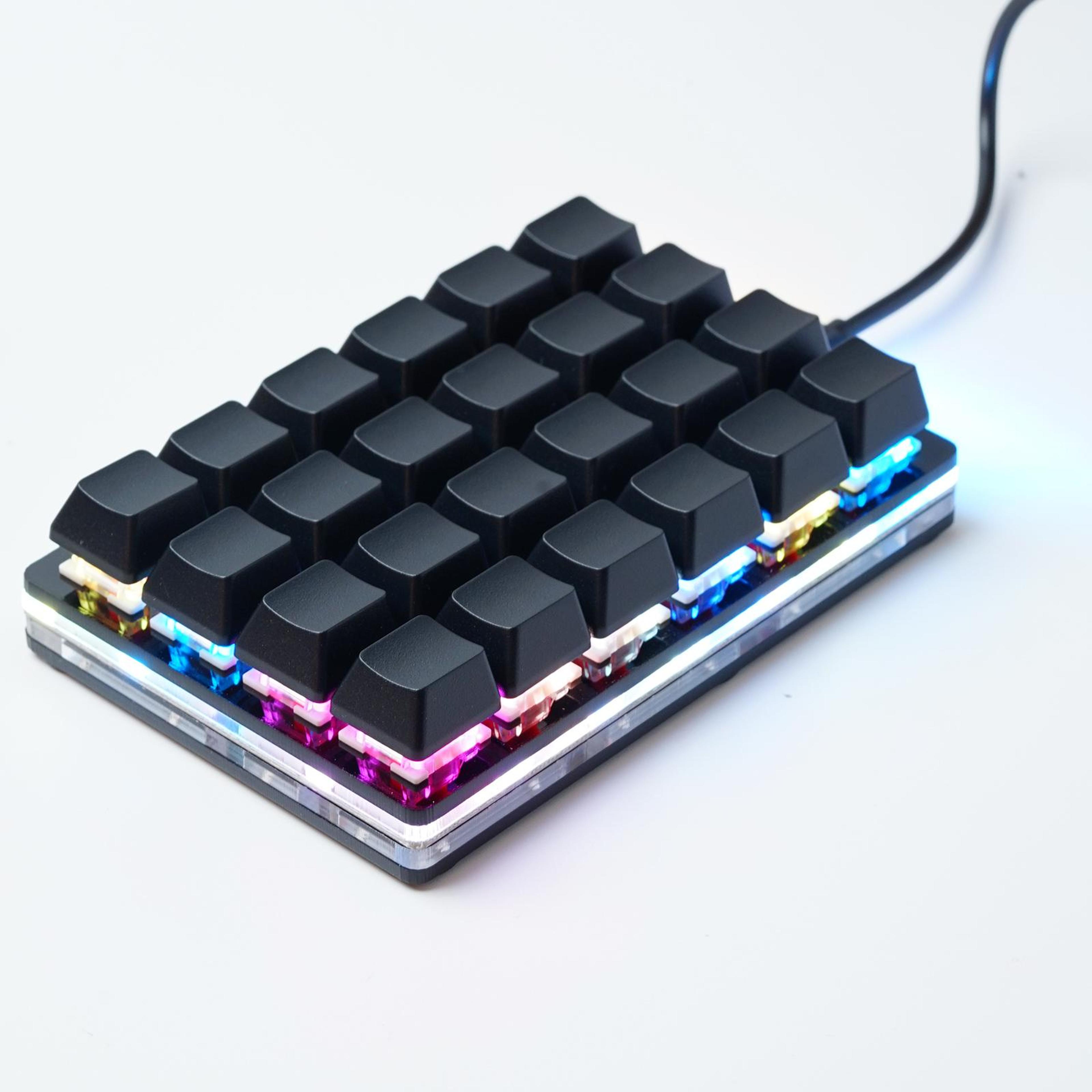 Key RGB Mechanical Programmable Macro Keypad For Gaming And Productivity 0