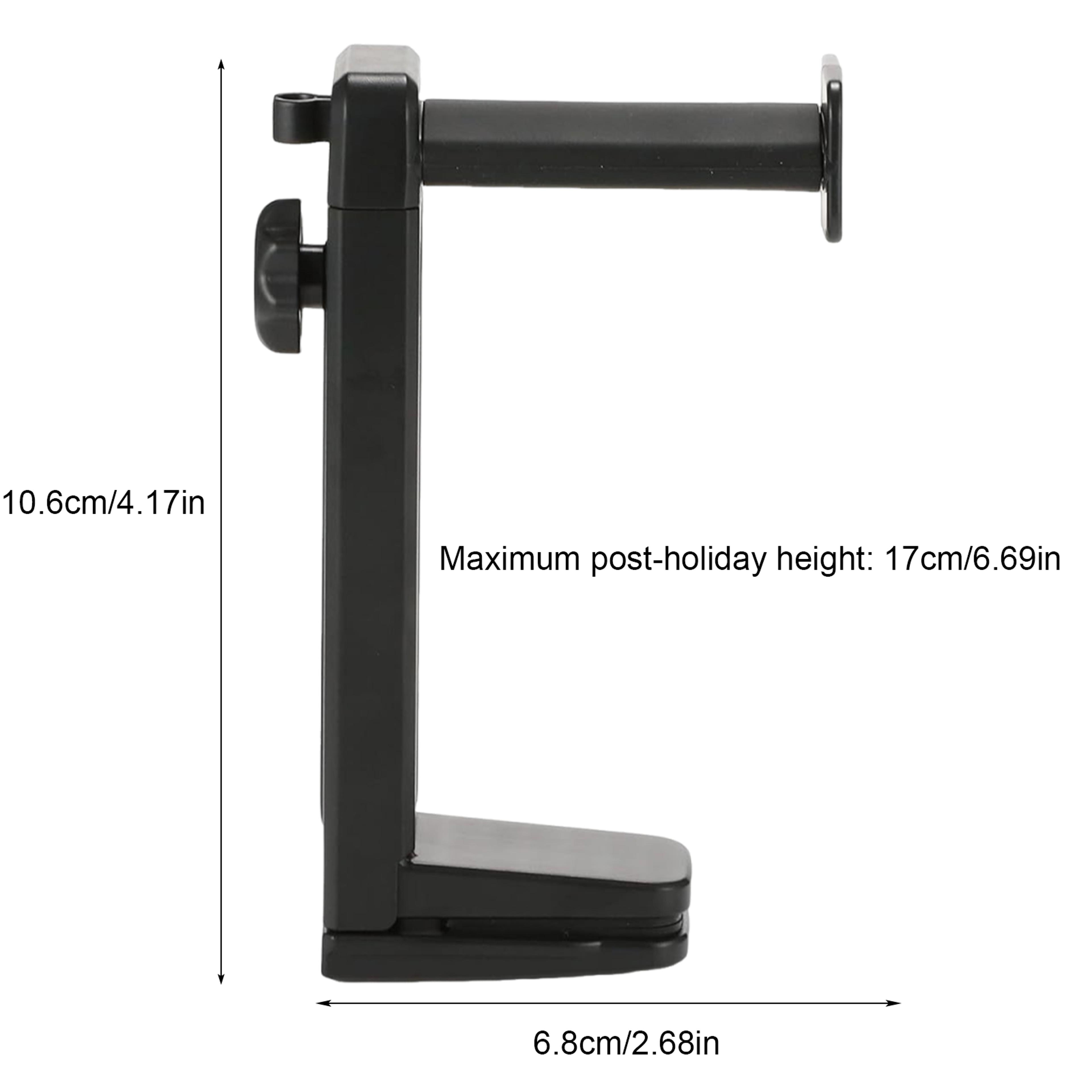 Adjustable Headphone Stand And Under Desk Headphone Hanger With Rotation 5