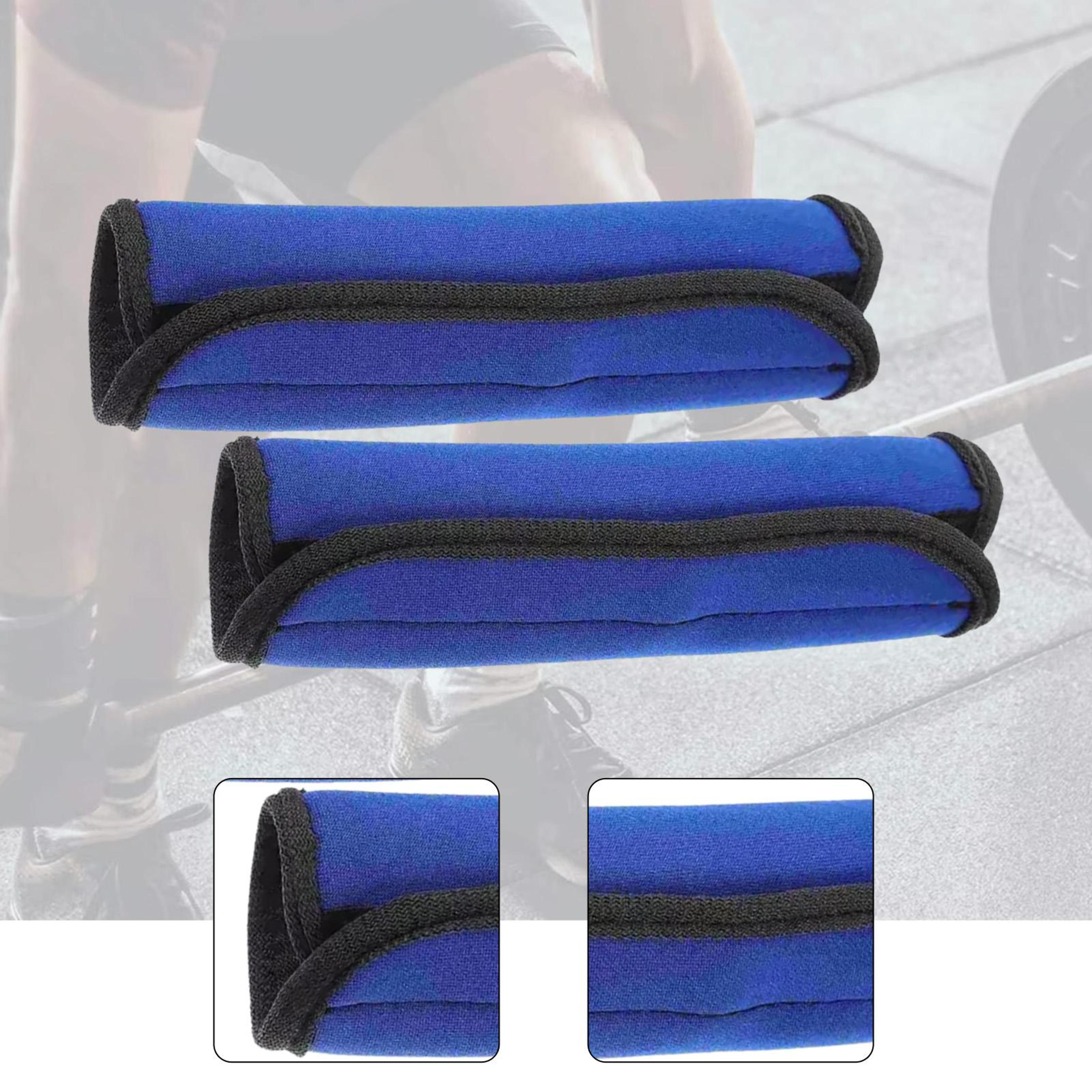 Pull Up Bar Grips Soft Anti Slip Cushion Covers For Dumbbells And Barbells 1