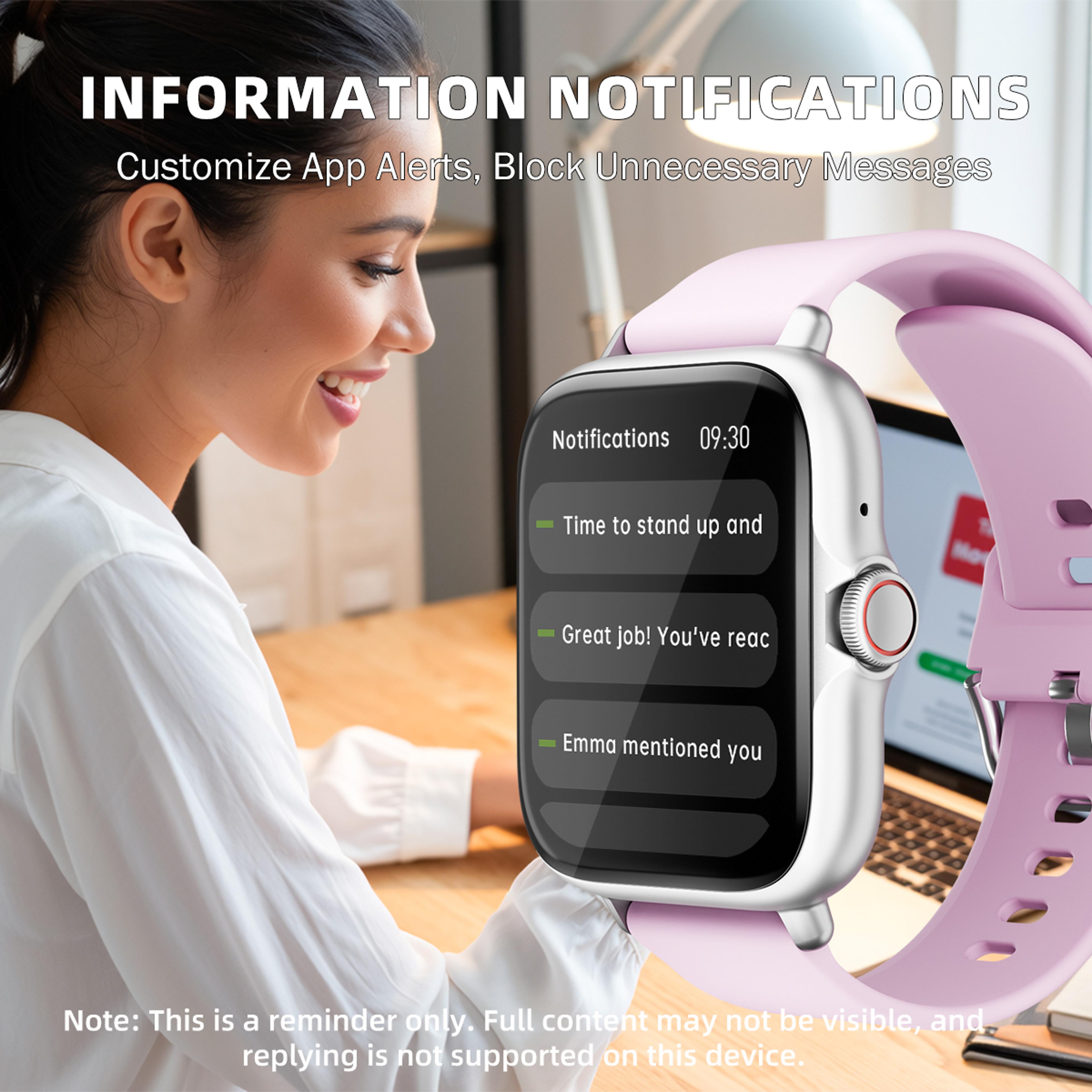 Bluetooth Calling Smartwatch Fitness Tracker For IPhone And Android 9