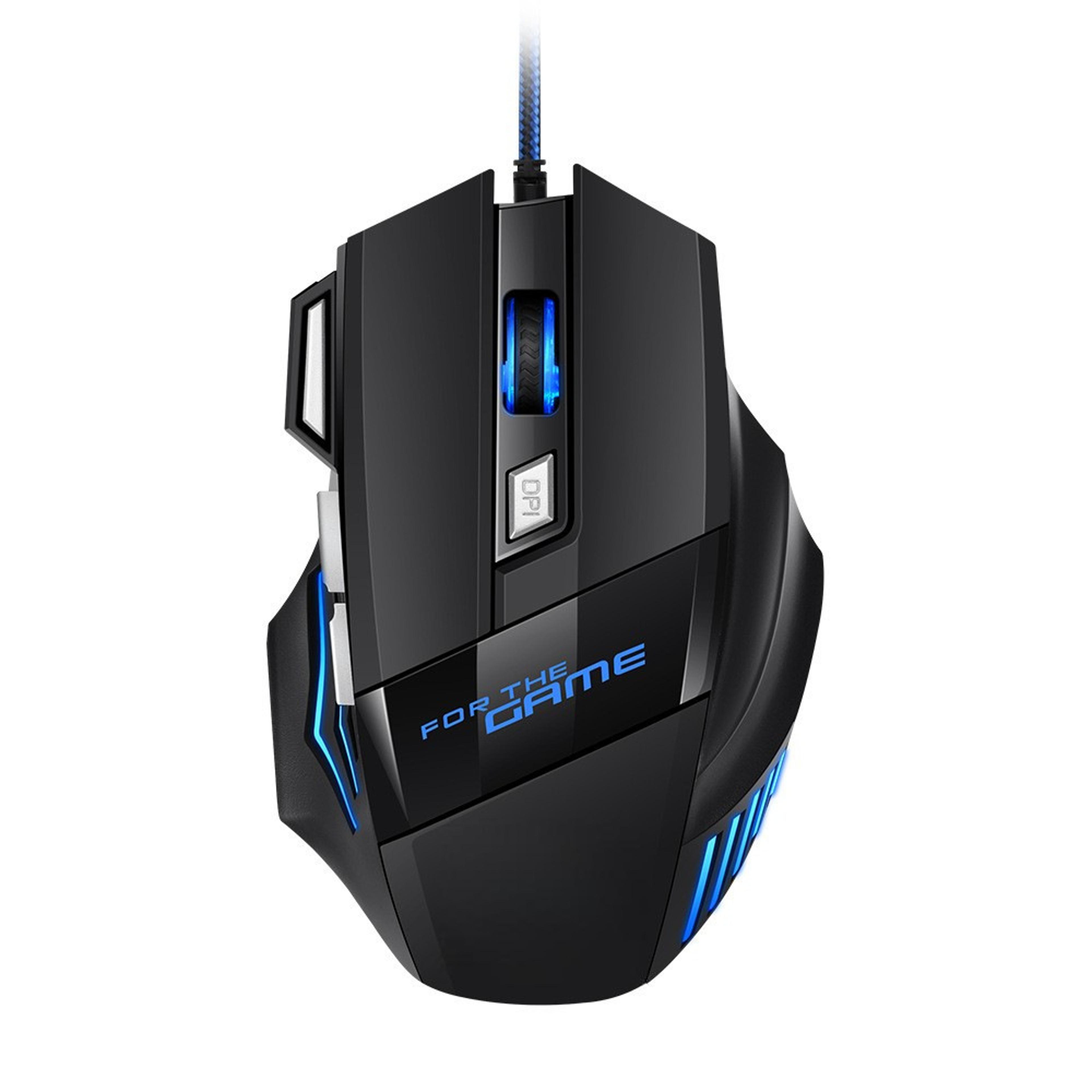 Button Wired Gaming Mouse Ergonomic USB Mouse For PC Laptop 0