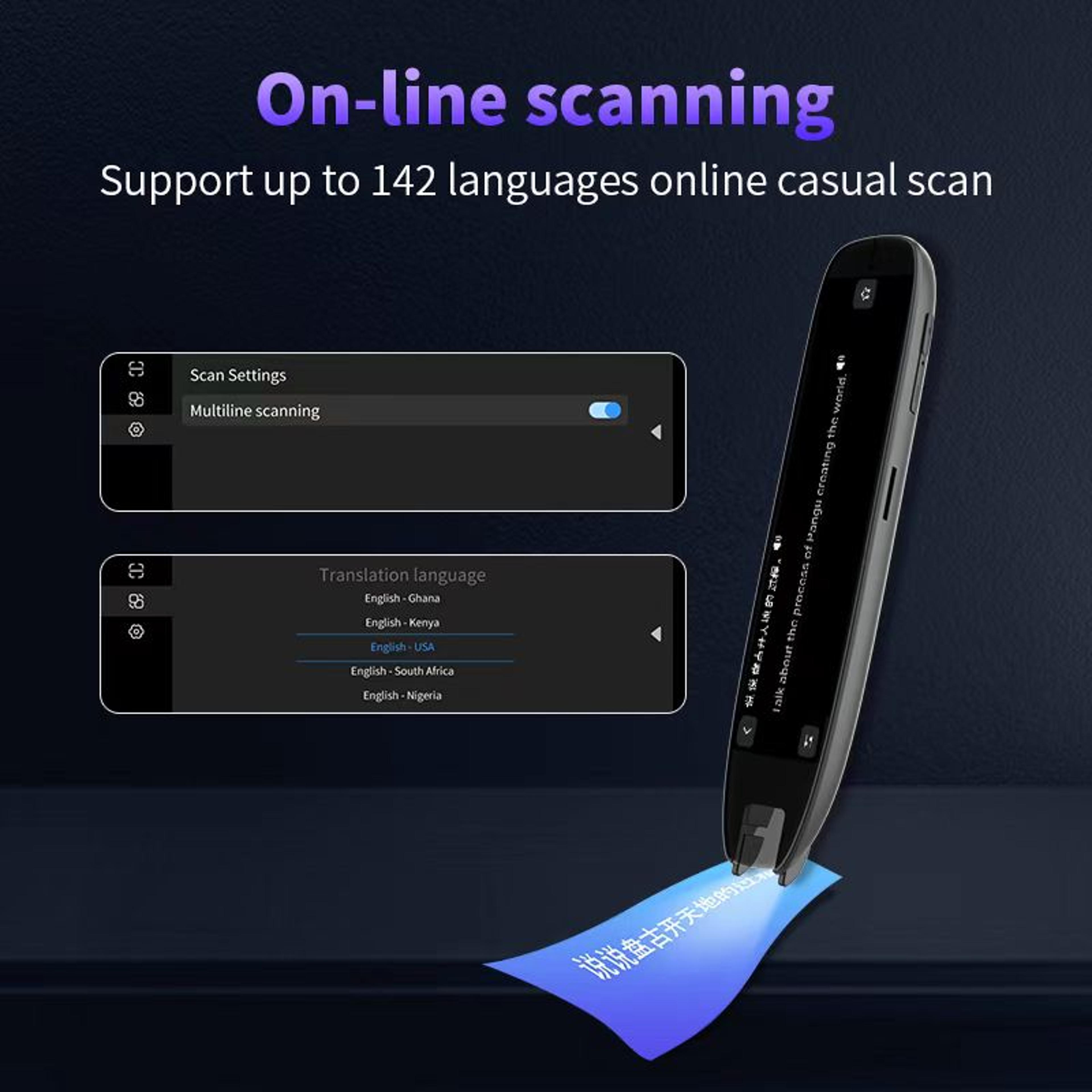 Pro Translation Pen Language Voice Translator And Smart Scan Reader 4