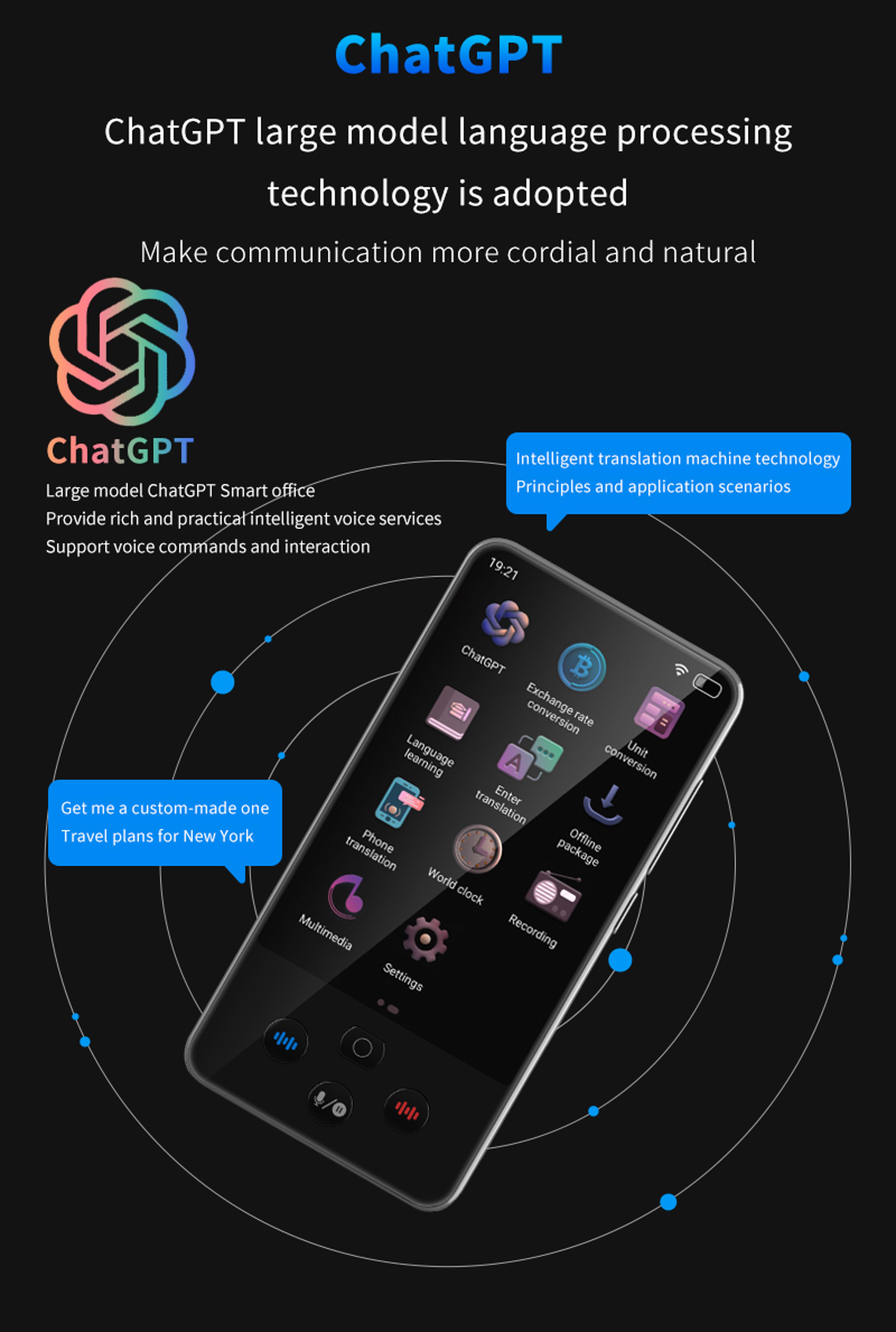 Pro Portable Translator Device With Languages And Offline Voice Translation 2