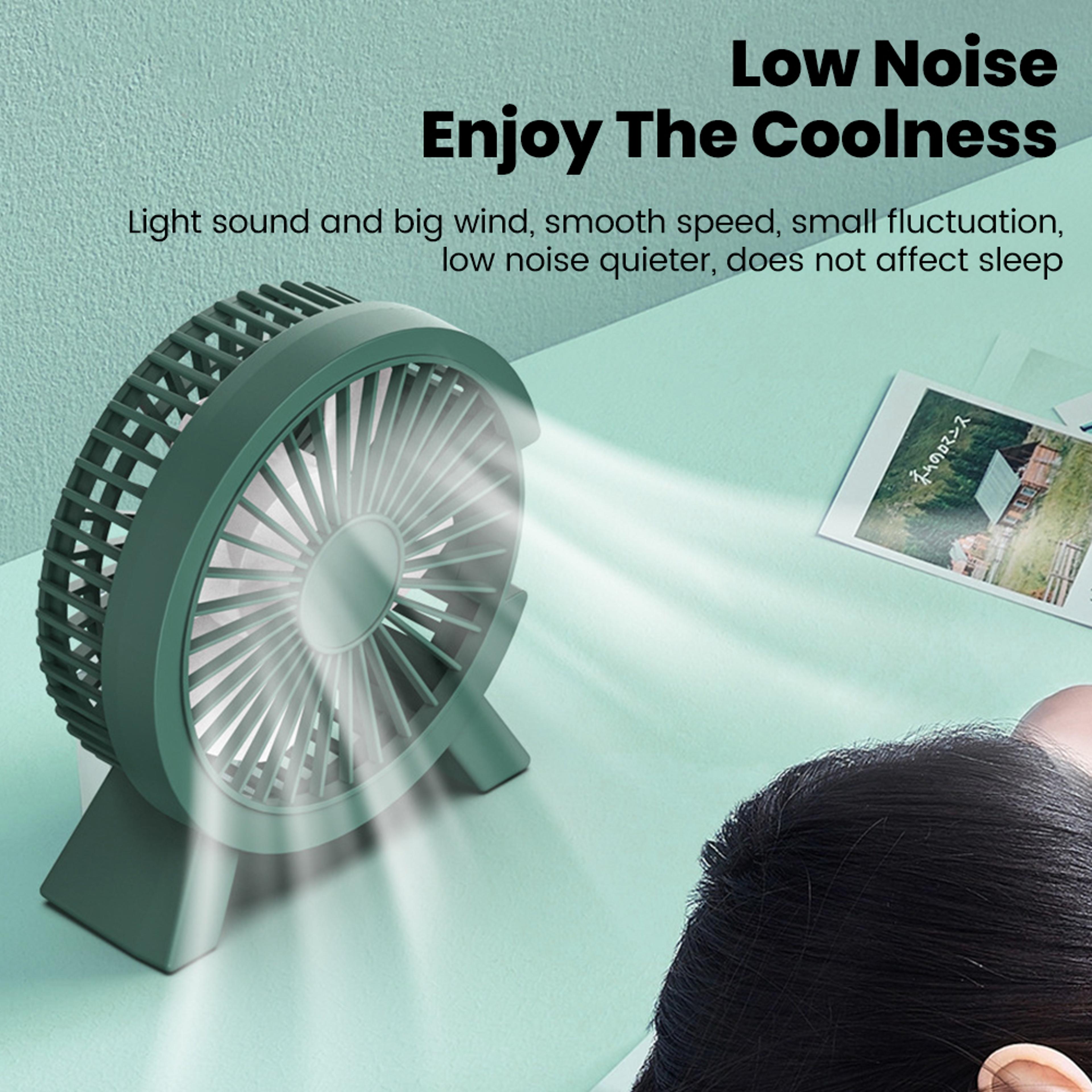 Mini Rechargeable USB Desk Fan For Portable Personal Cooling 4