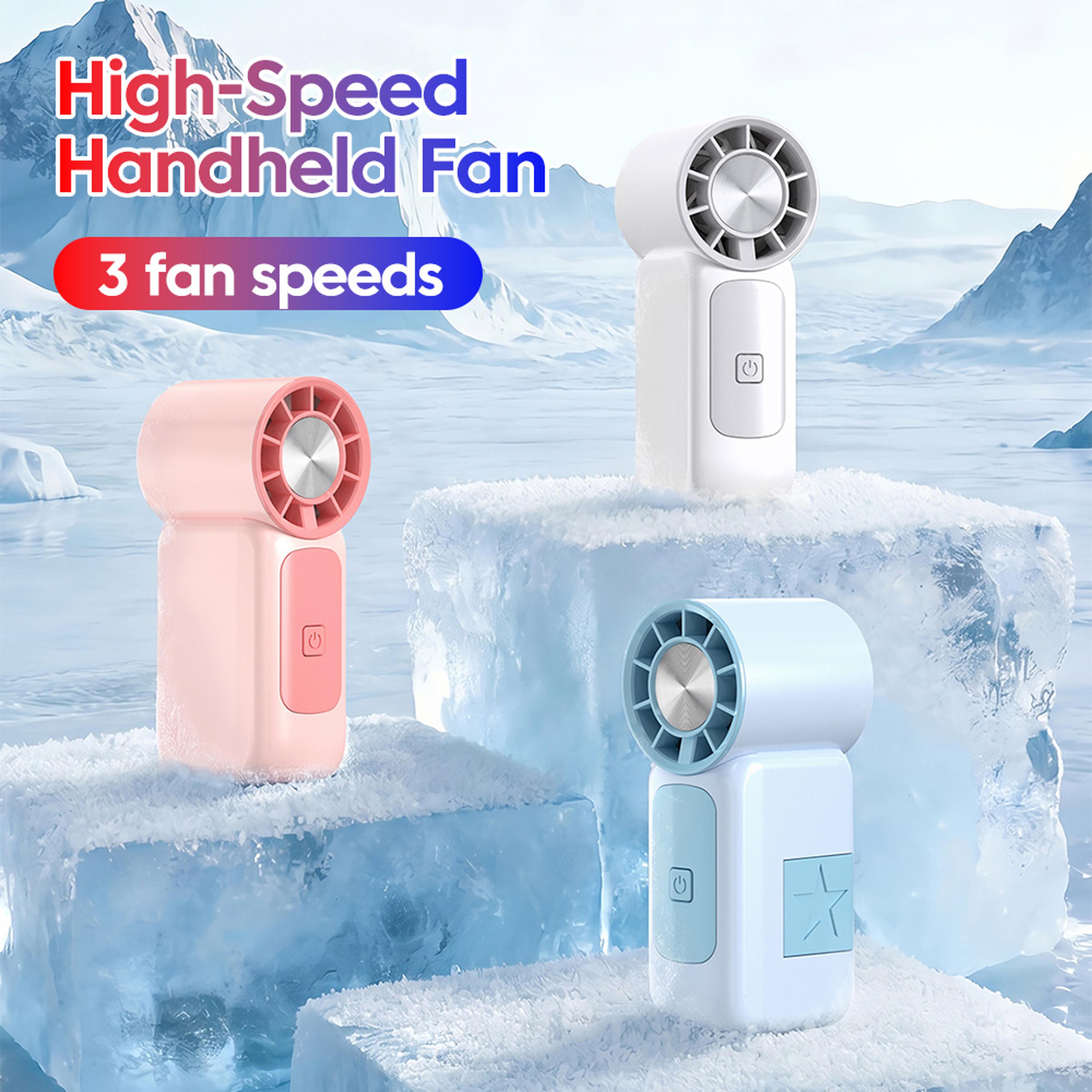 Mini Turbo Portable Pocket Fan High Speed USB Rechargeable Handheld Fan 3