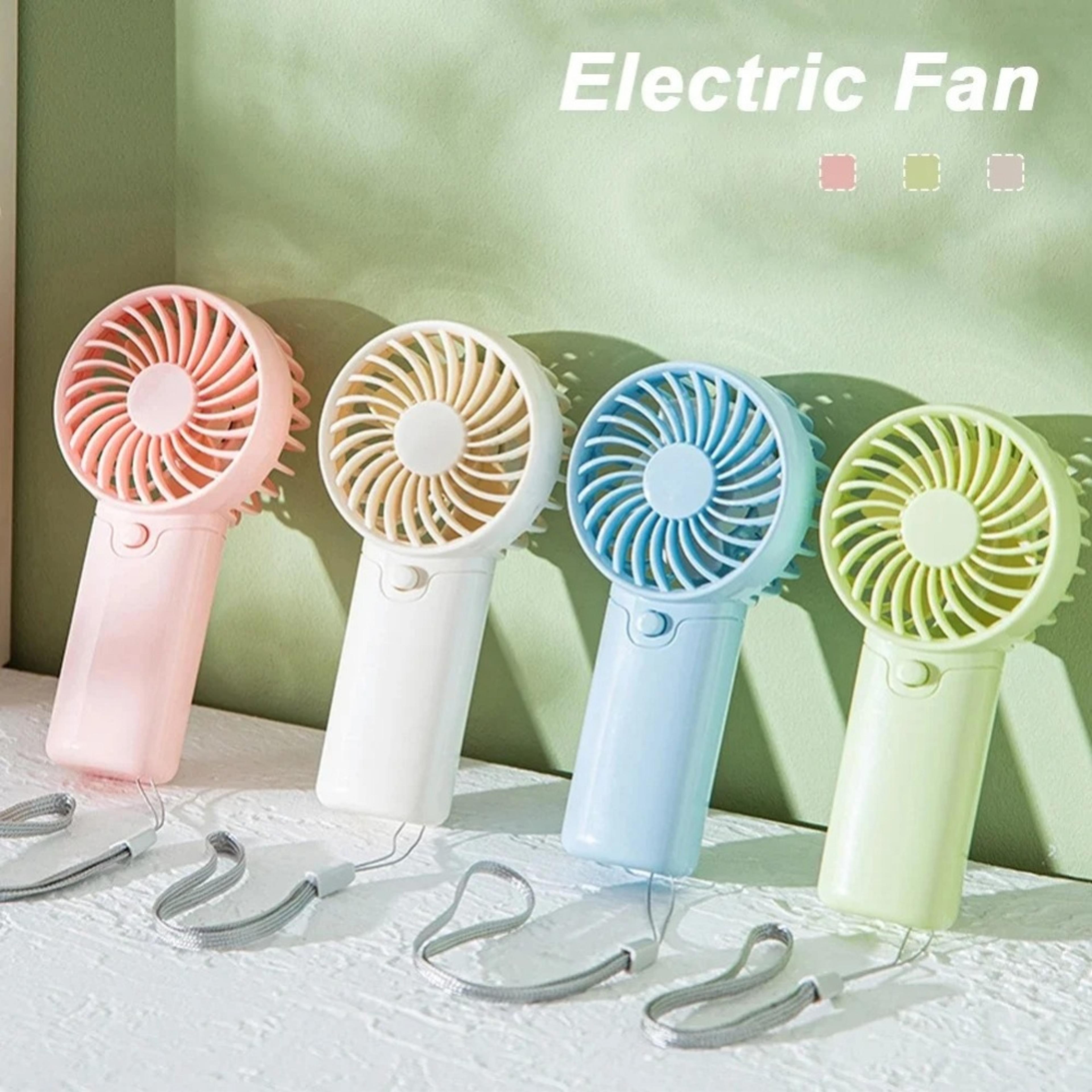 Mini Rechargeable Portable Handheld Fan For Travel Dorm Desk Cooling 4