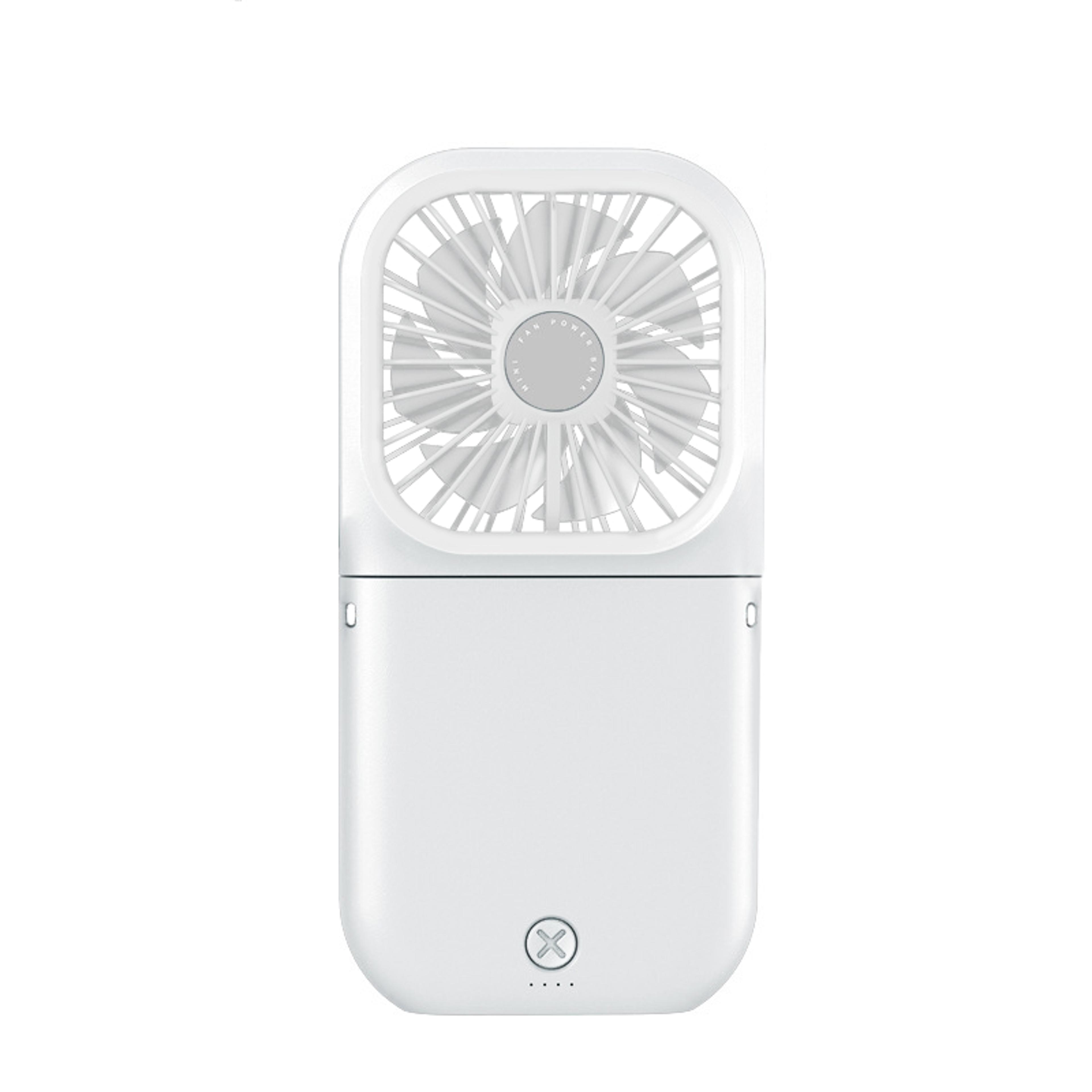 Mini Folding Portable Fan USB Rechargeable Handheld Neck And Desktop Fan 2