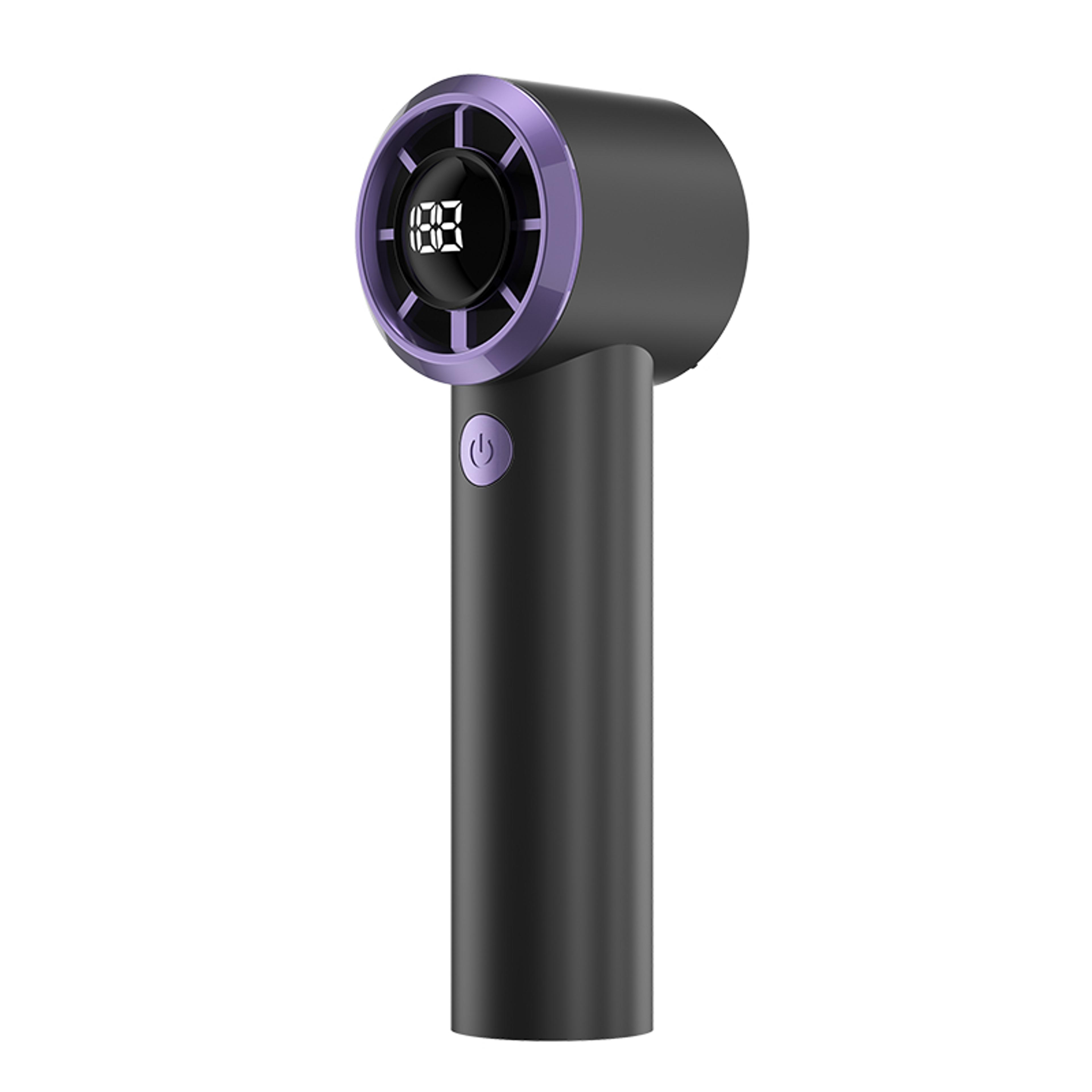 Portable Handheld Fan With Semiconductor Cooling Speed LED Display 1