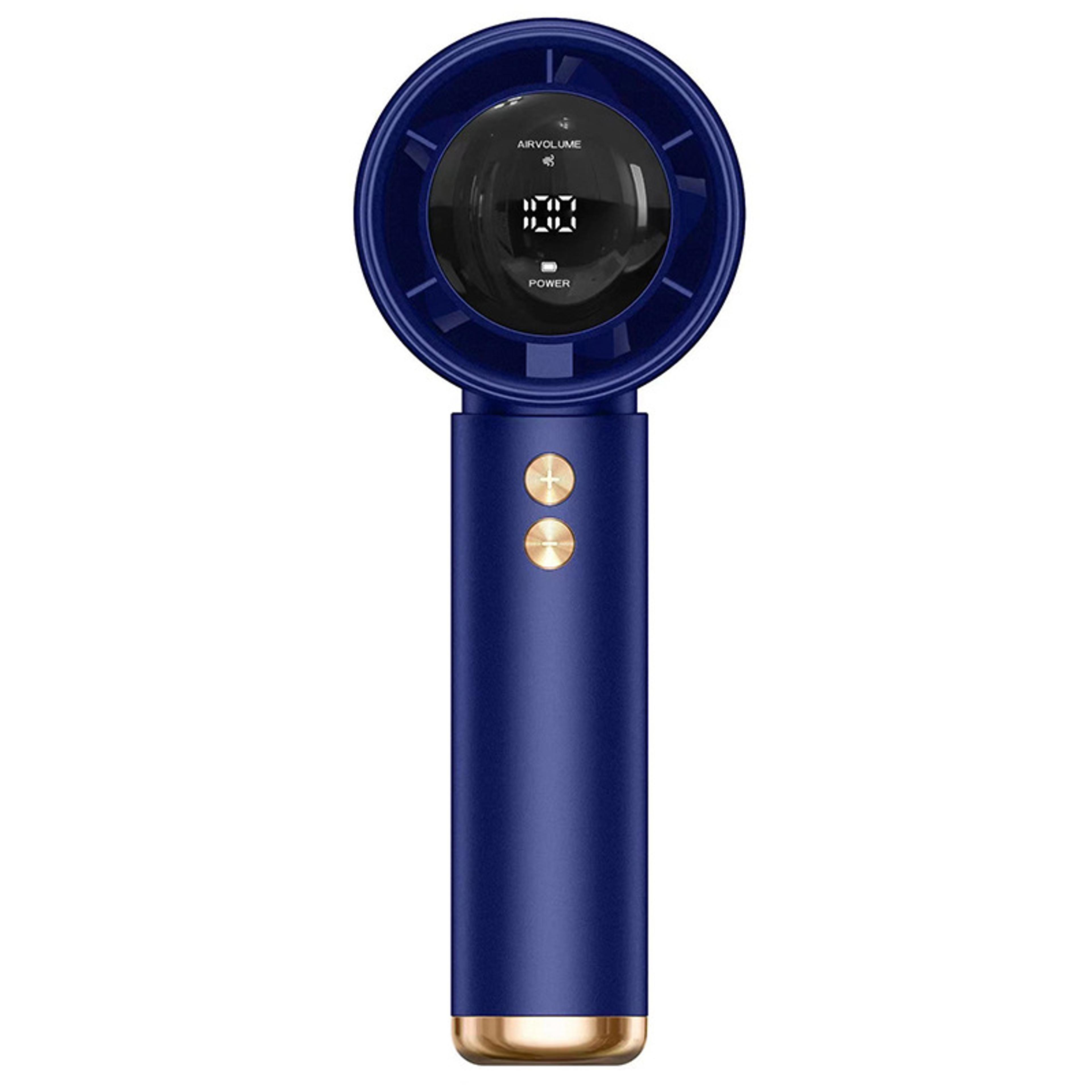 Speed Rechargeable Handheld Fan With LED Display 3