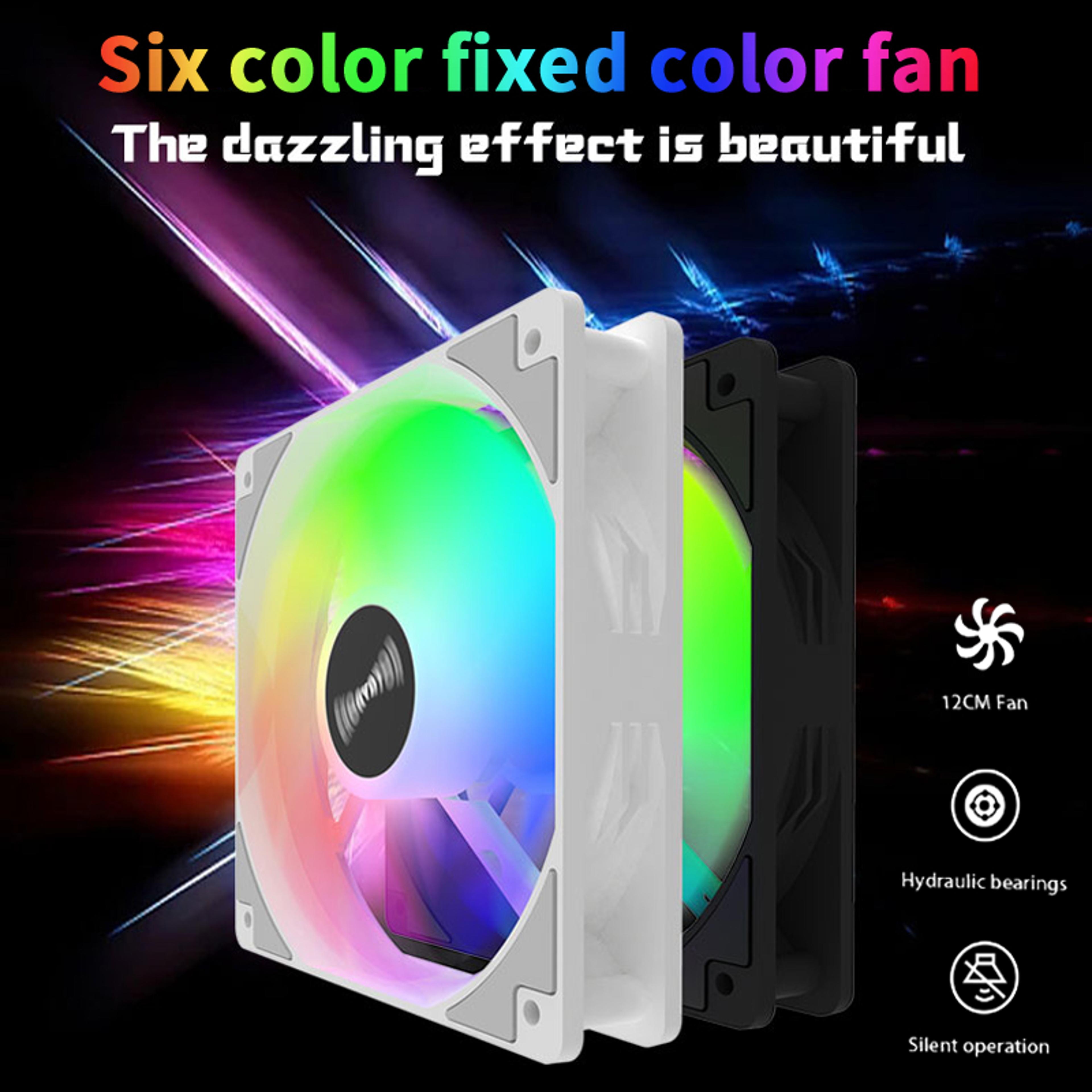 RGB Case Fan PC Cooling Fan For Gaming Computer Cases 3