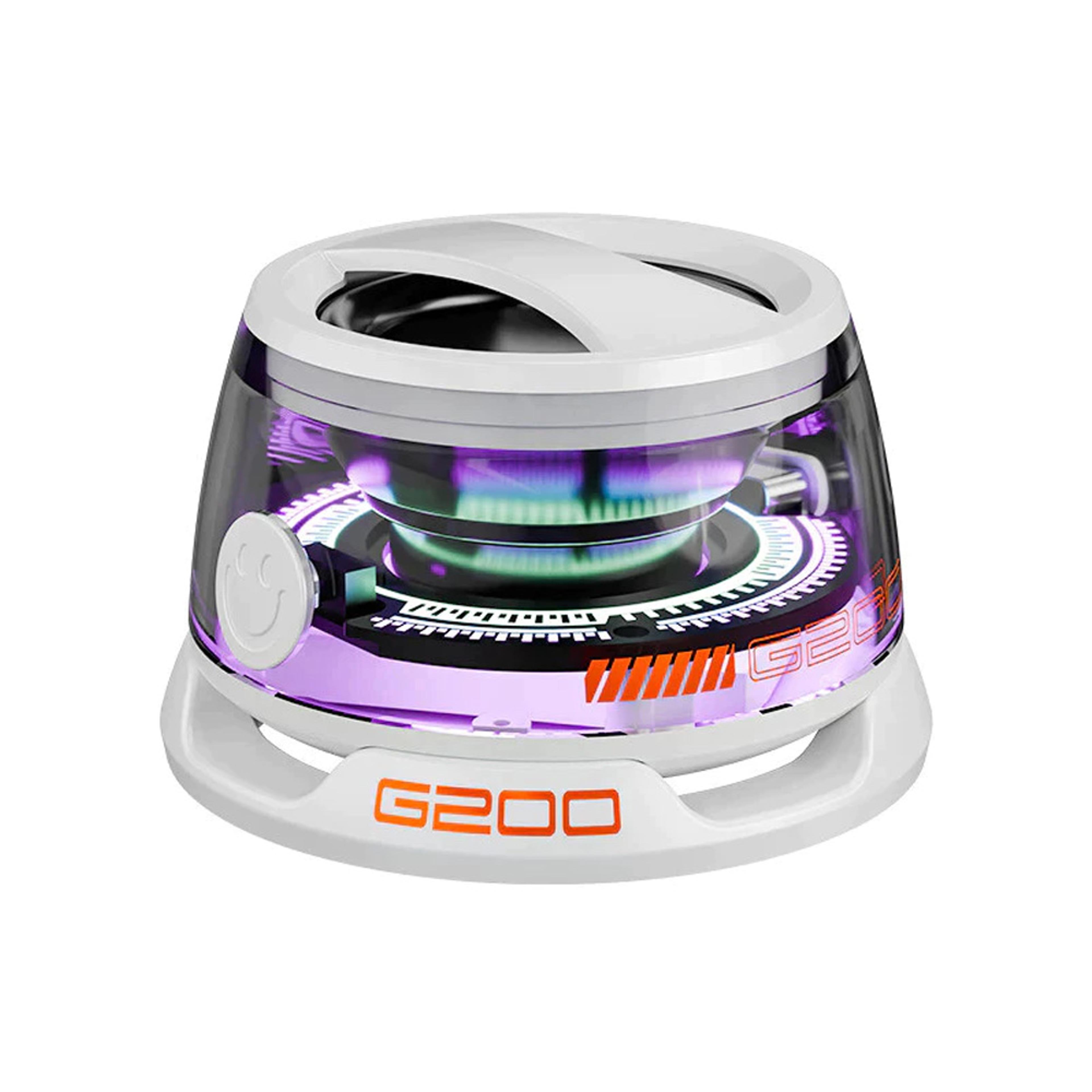 Magnetic Bluetooth Speaker With RGB Lights And Phone Stand 1
